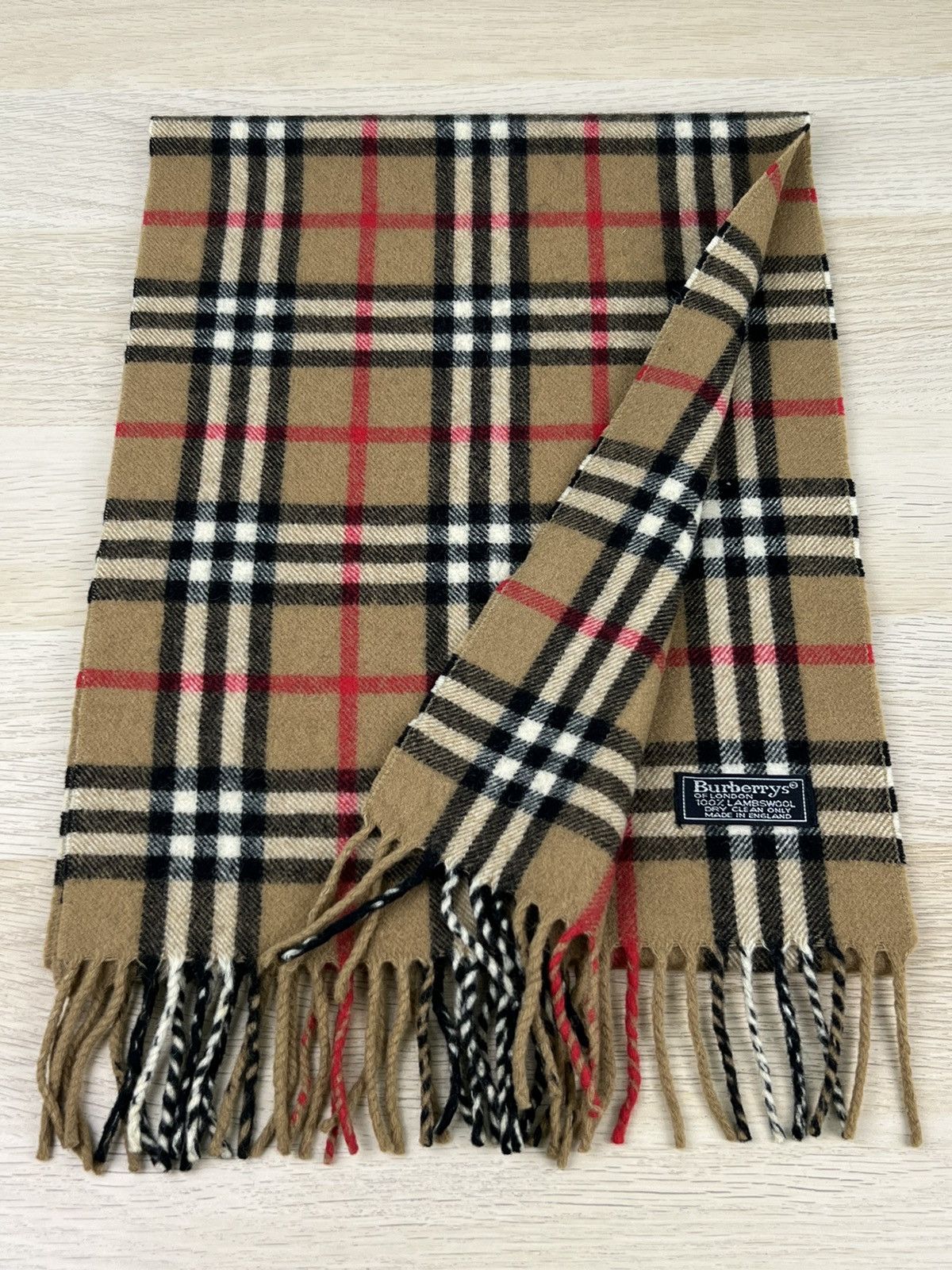 Burberry × Vintage Burberry Scarf / Muffler / Neckwear M052 Size ONE SIZE - 3 Thumbnail