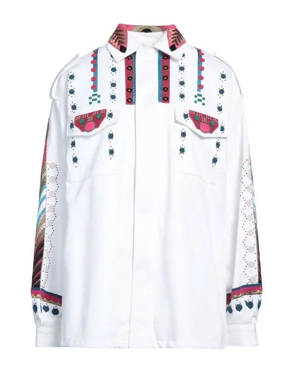 Valentino o1y0326 Patterned Shirt in Multicolor Size M / US 6-8 / IT 42-44 - 1 Thumbnail
