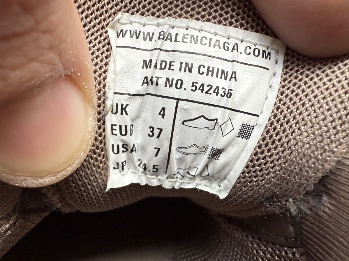 Balenciaga Balenciaga Track Sneaker Recycled Sole Beige Size 40 / 7W Size US 7 / IT 37 - 7 Thumbnail