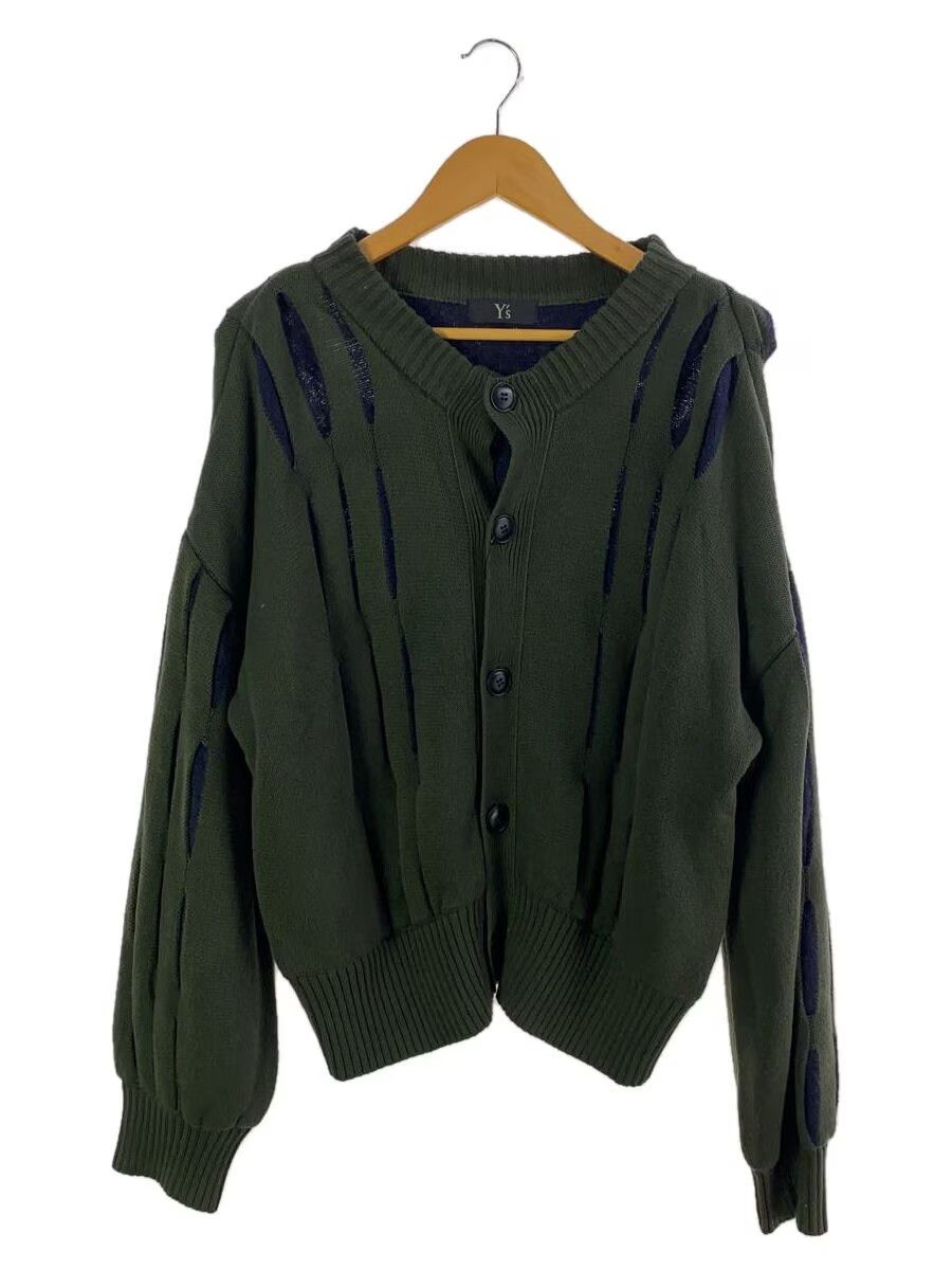 Y's × Yohji Yamamoto Slashed Knit Cardigan Size US M / EU 48-50 / 2 - 1 Thumbnail