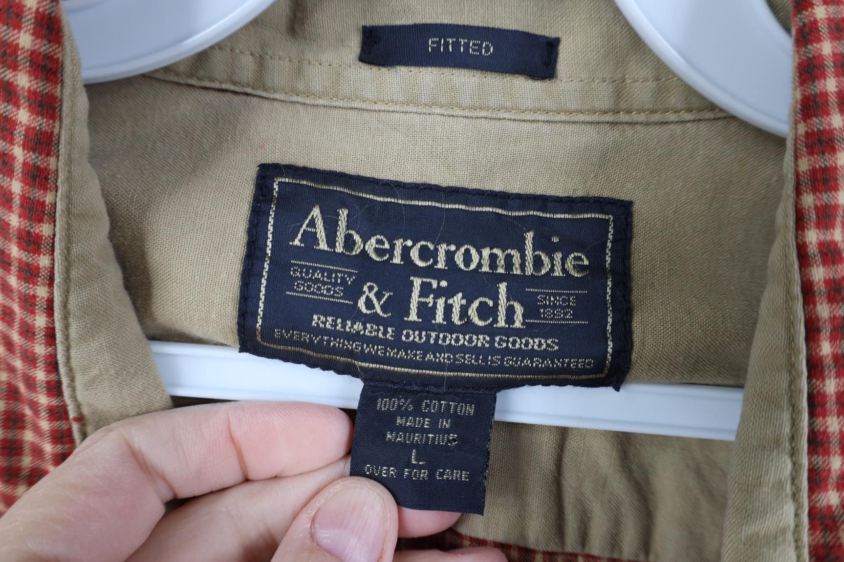 Abercrombie & Fitch Vintage 90s Y2K Abercrombie & Fitch Collared Button Shirt Size US L / EU 52-54 / 3 - 8 Thumbnail