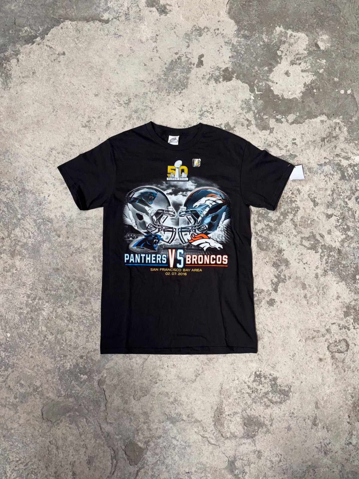 NFL 2016 Delta Super Bowl 50 Panters vs Broncos T-Shirt Size US S / EU 44-46 / 1 - 1 Thumbnail