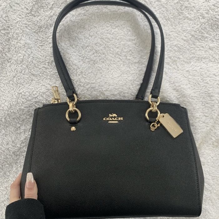 Coach etta carryall size hot sale