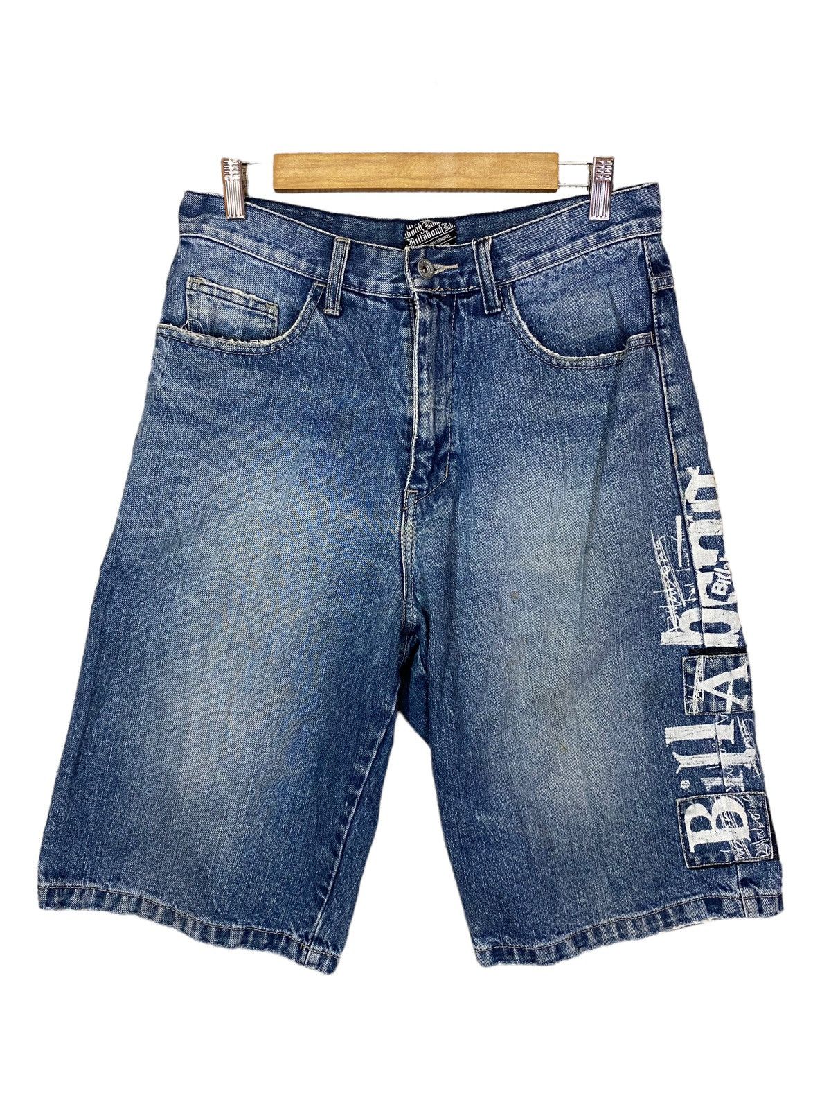 Billabong ‼️ CRAZY VINTAGE BILLABONG Y2K BAGGY SHORTS BIGLOGO ‼️ Size US 32 / EU 48 - 1 Thumbnail