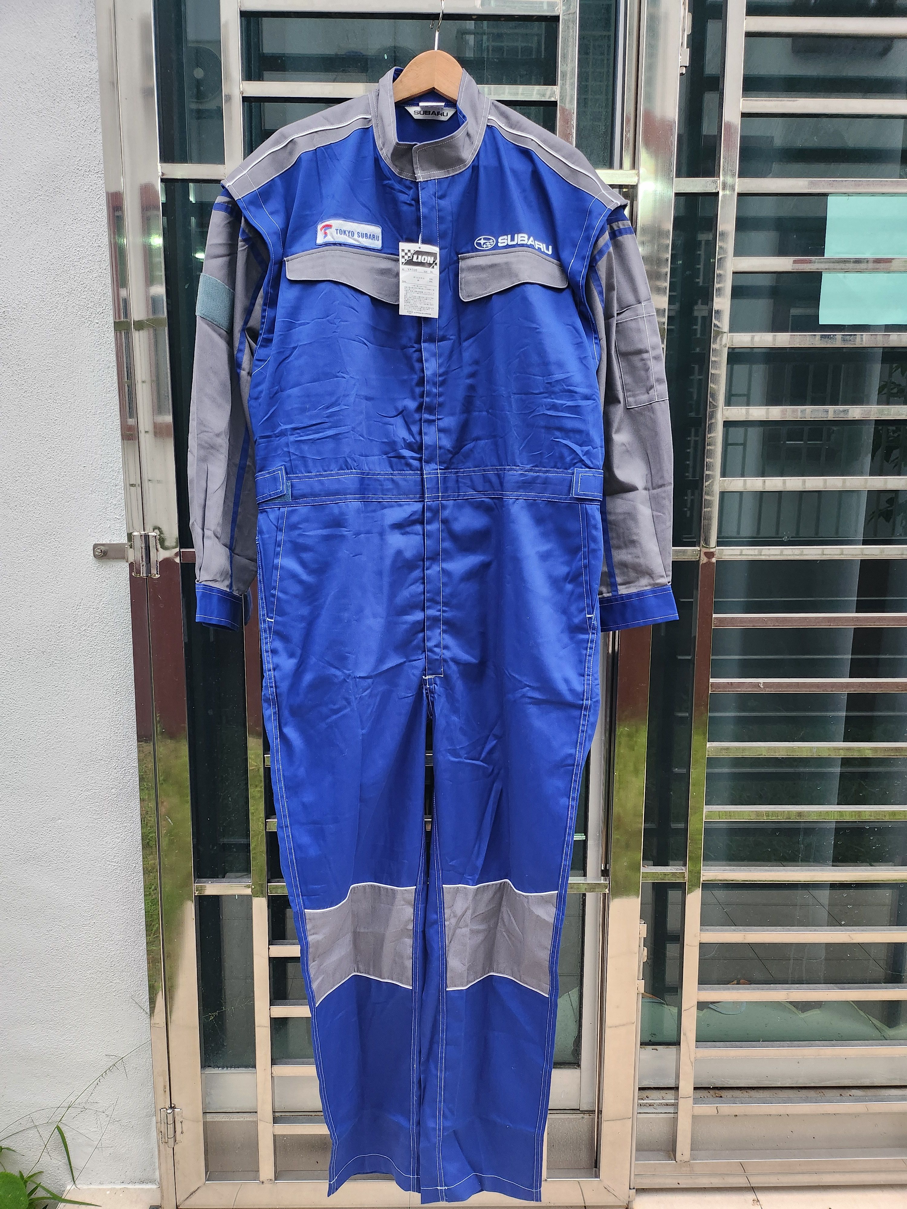 Japanese Brand 💥Fresh Subaru Racing Team Overalls Jumpsuit Size US 40 / EU 56 - 3 Thumbnail