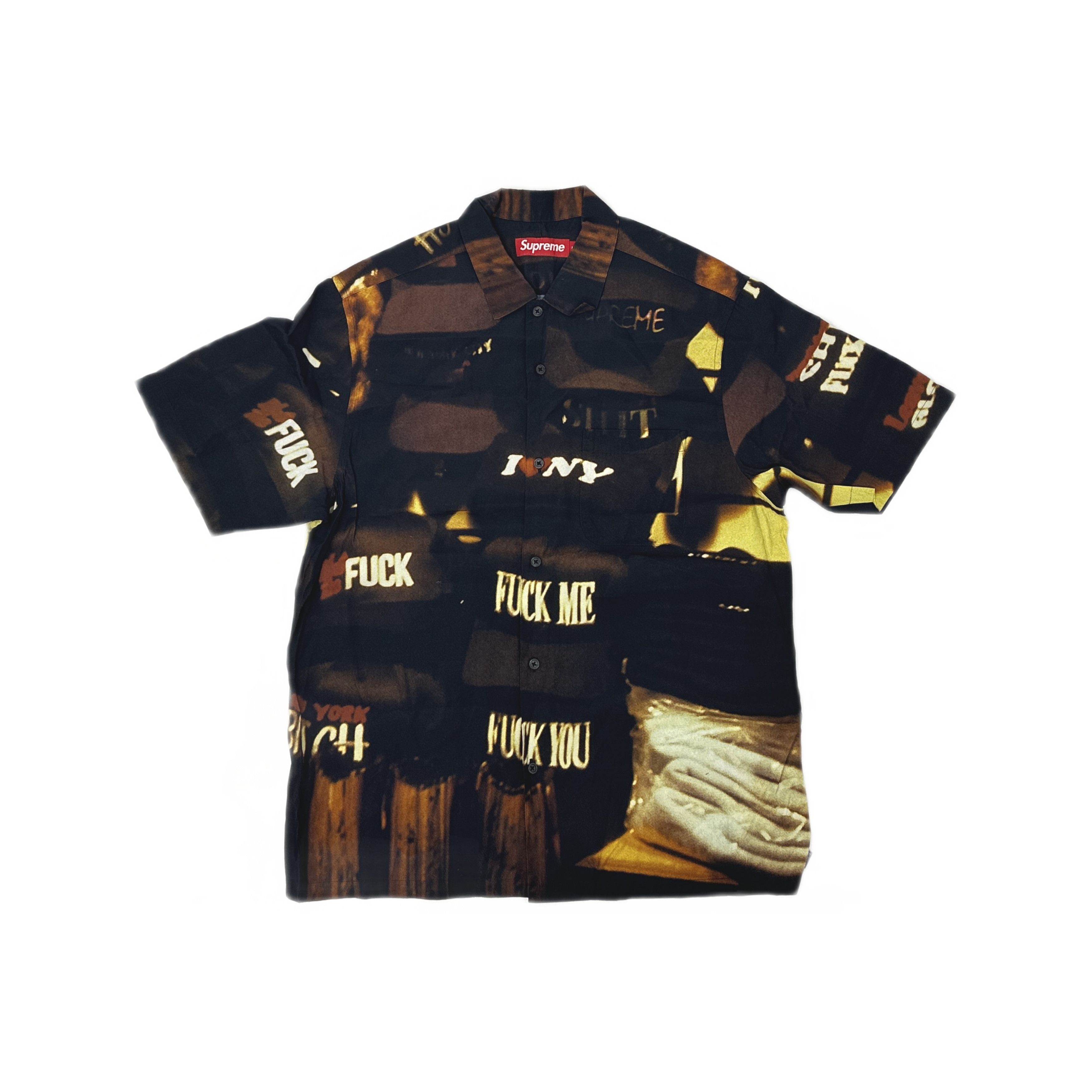 supreme foulard polo Ｌsize Supreme Foulard polo s/s shirt | Grailed