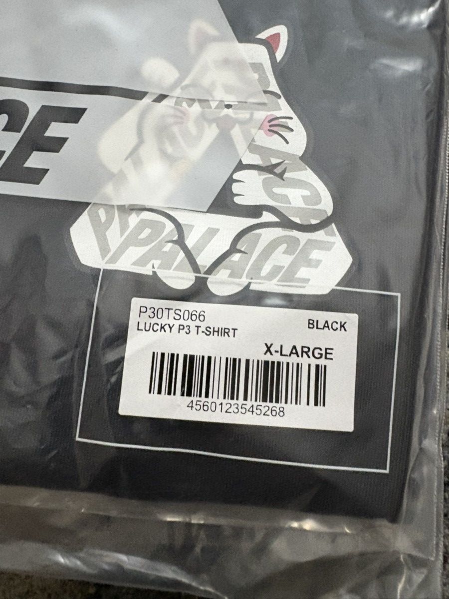 Palace Palace Lucky P3 T-Shirt Black Size US XL / EU 56 / 4 - 4 Thumbnail