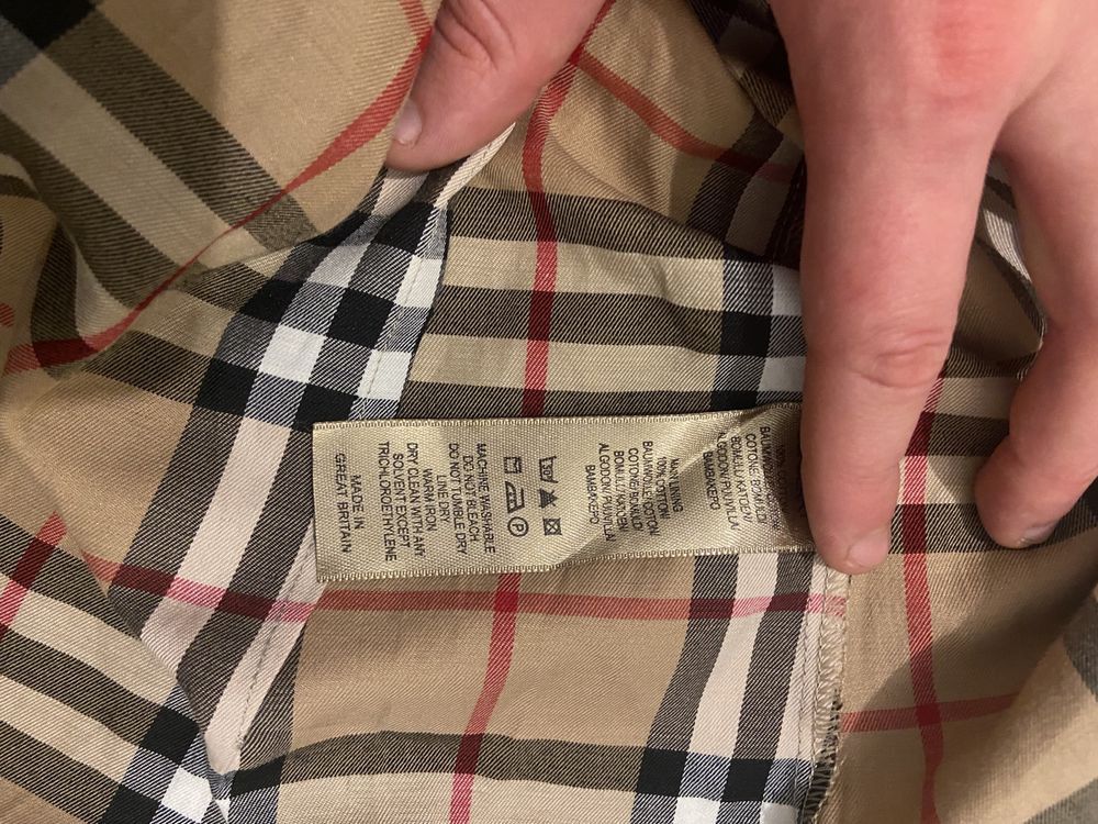 Burberry Burberry Shirt Size L / US 10 / IT 46 - 6 Thumbnail