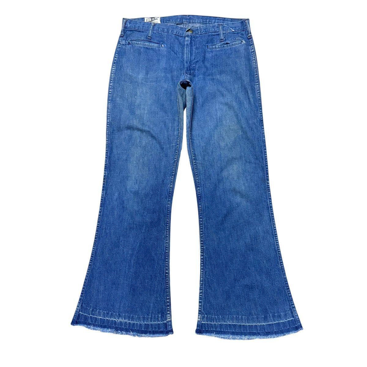 Vintage Vintage 70s Land Lubber Denim Bell Bottom Pants Size US 32 / EU 48 - 1 Thumbnail