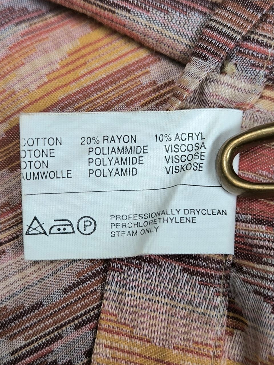 Missoni Rayon Shirt Missoni Size US M / EU 48-50 / 2 - 9 Thumbnail