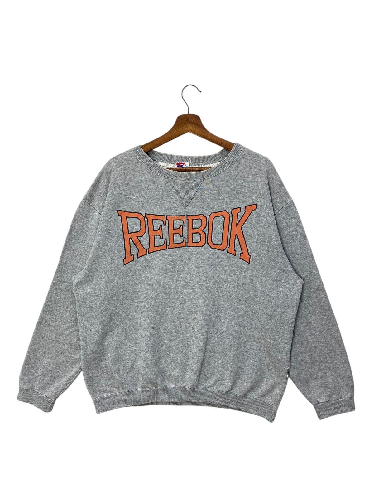 Reebok Vintage Reebok Big Spellout Made In Japan Crewneck Size L Size US L / EU 52-54 / 3 - 1 Thumbnail
