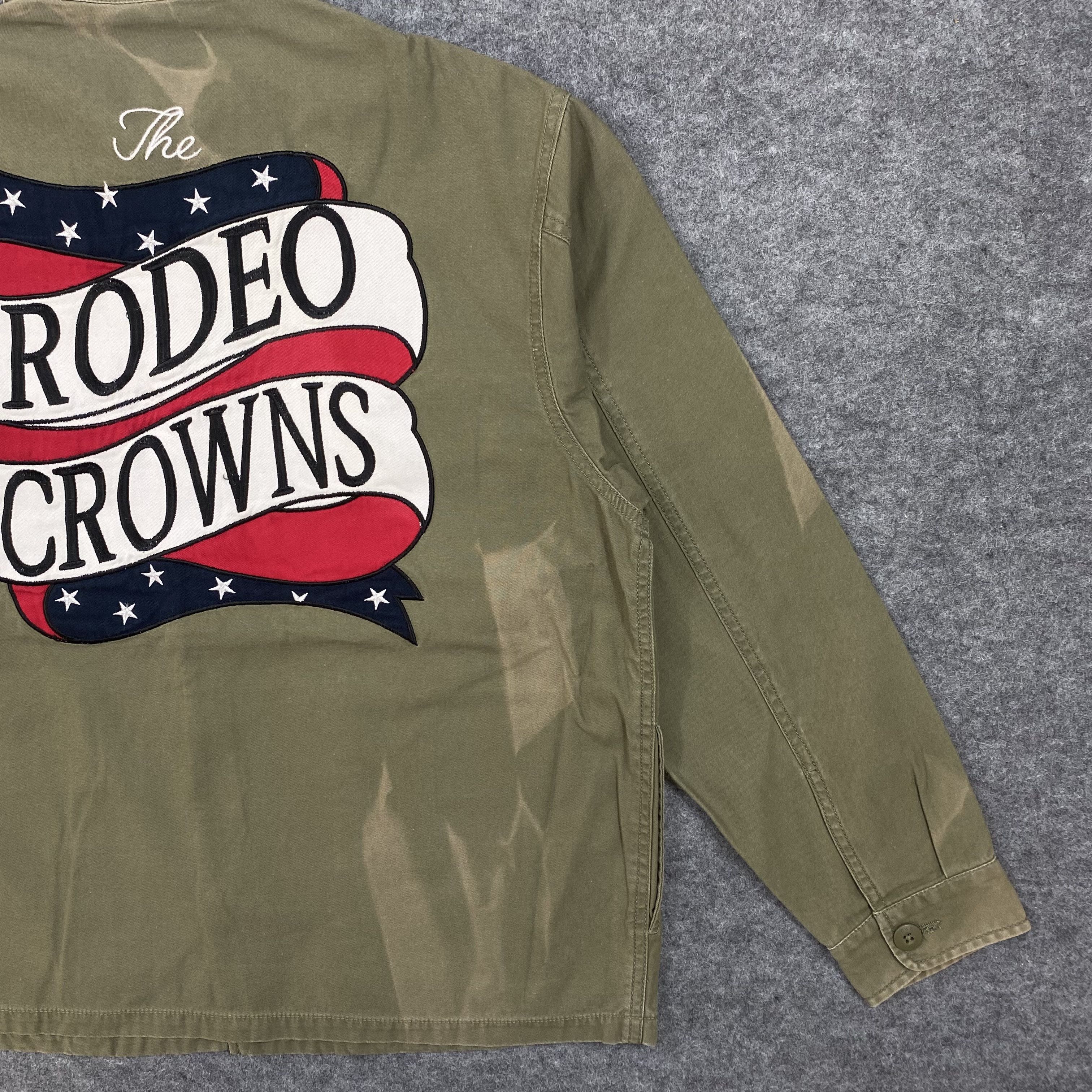 Japanese Brand RODEO CROWNS Wide Japanese Brand Military Shirt Jacket-J598 Size US L / EU 52-54 / 3 - 9 Thumbnail