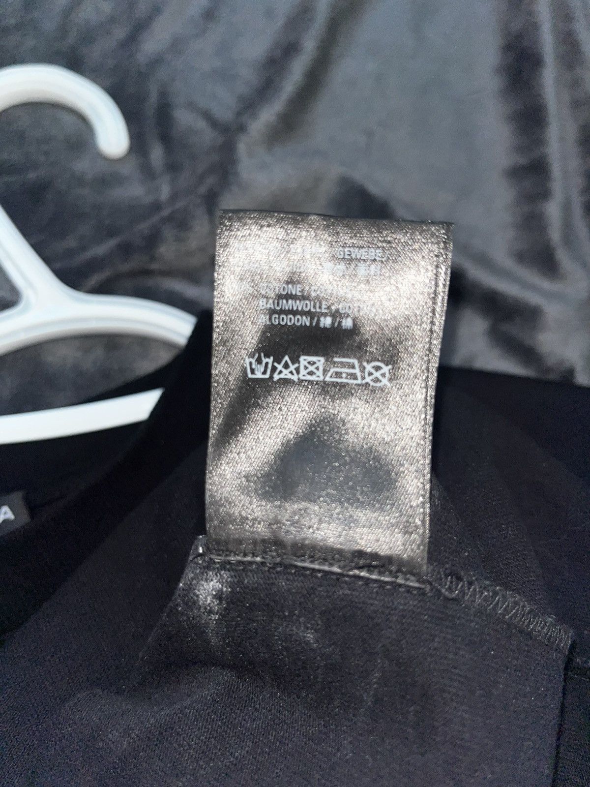 Balenciaga Balenciaga Crew Logo T-shirt Size US S / EU 44-46 / 1 - 7 Thumbnail