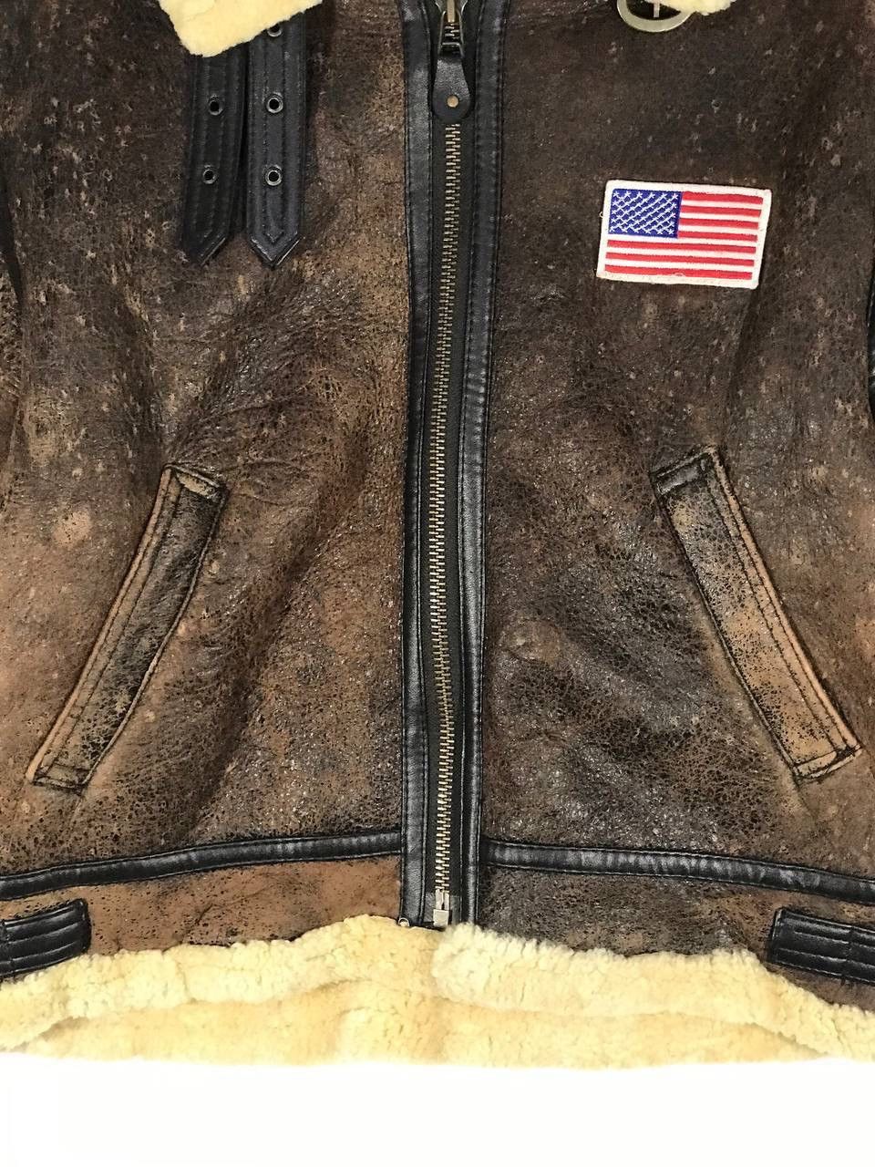 Vintage vintage b-3 army military flight jacket ww1 Size US M / EU 48-50 / 2 - 5 Thumbnail