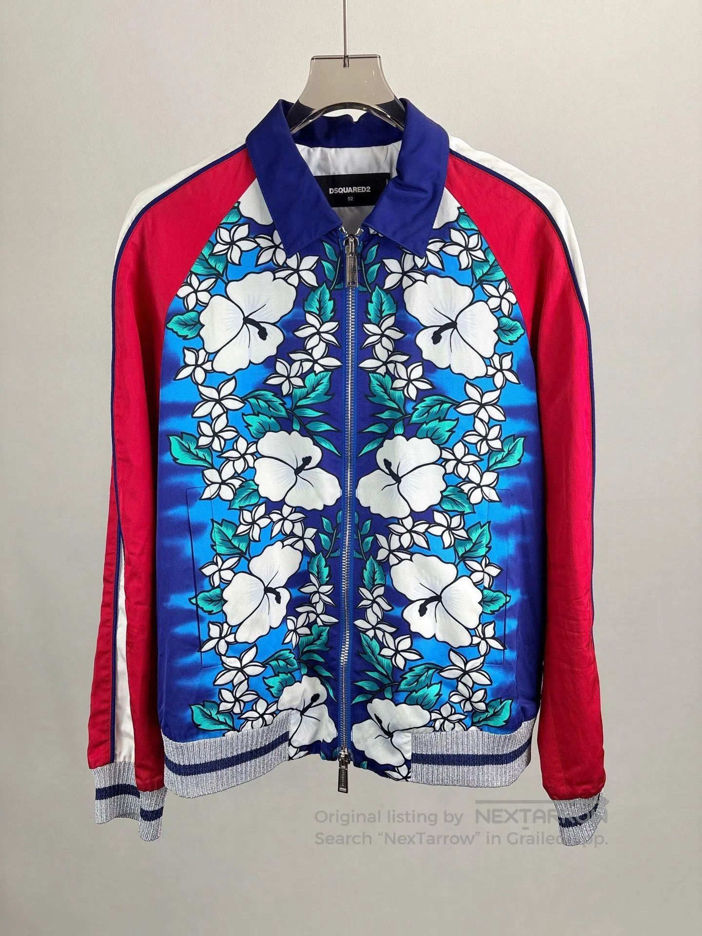Dsquared2 DSQUARED2 Floral Zip Jacket | Grailed