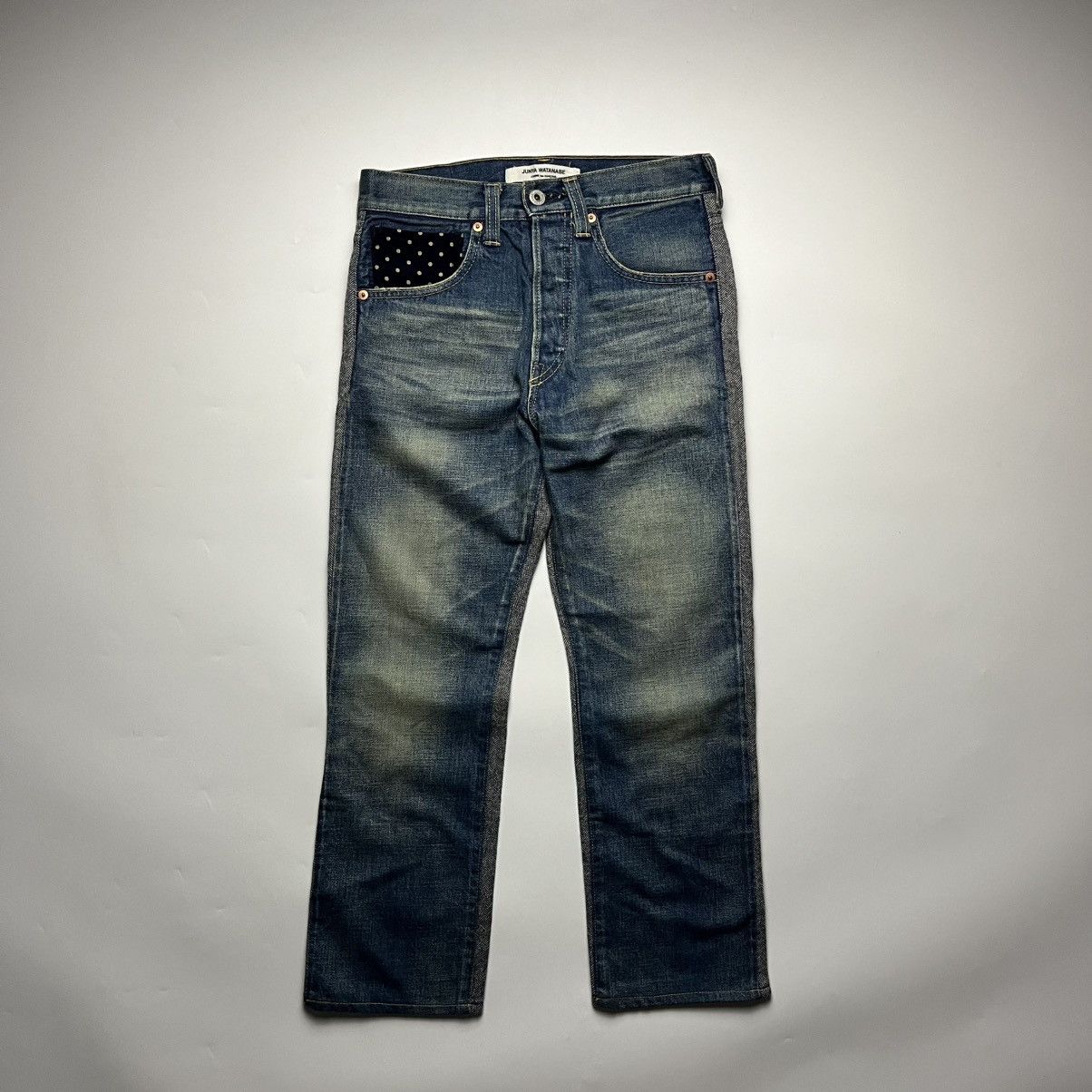 Junya Watanabe Junya Watanabe CDG Mid Rise Two-Sided Jeans Size 30" / US 8 / IT 44 - 1 Thumbnail