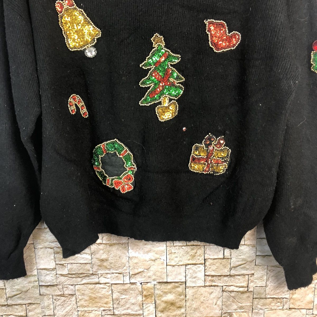 Homespun Knitwear Japanese Brand vintage Black Knitwear #A927 Size M / US 6-8 / IT 42-44 - 6 Thumbnail