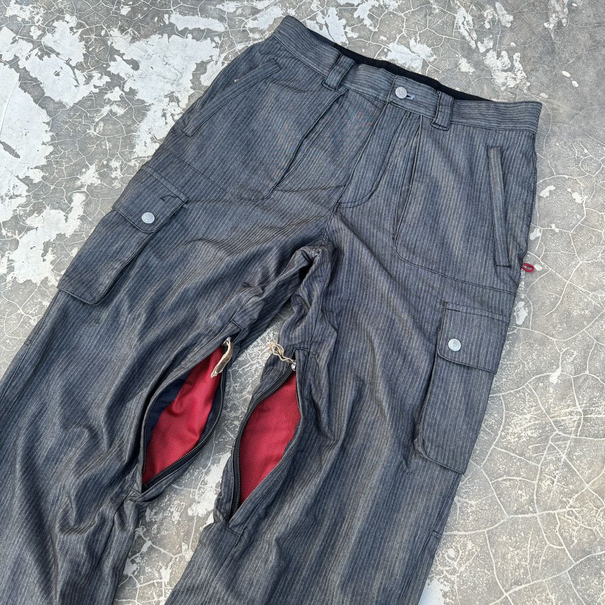 If Six Was Nine × Japanese Brand Kissmark Japan Cargo Ski Pant Snowboard Size US 31 - 3 Thumbnail