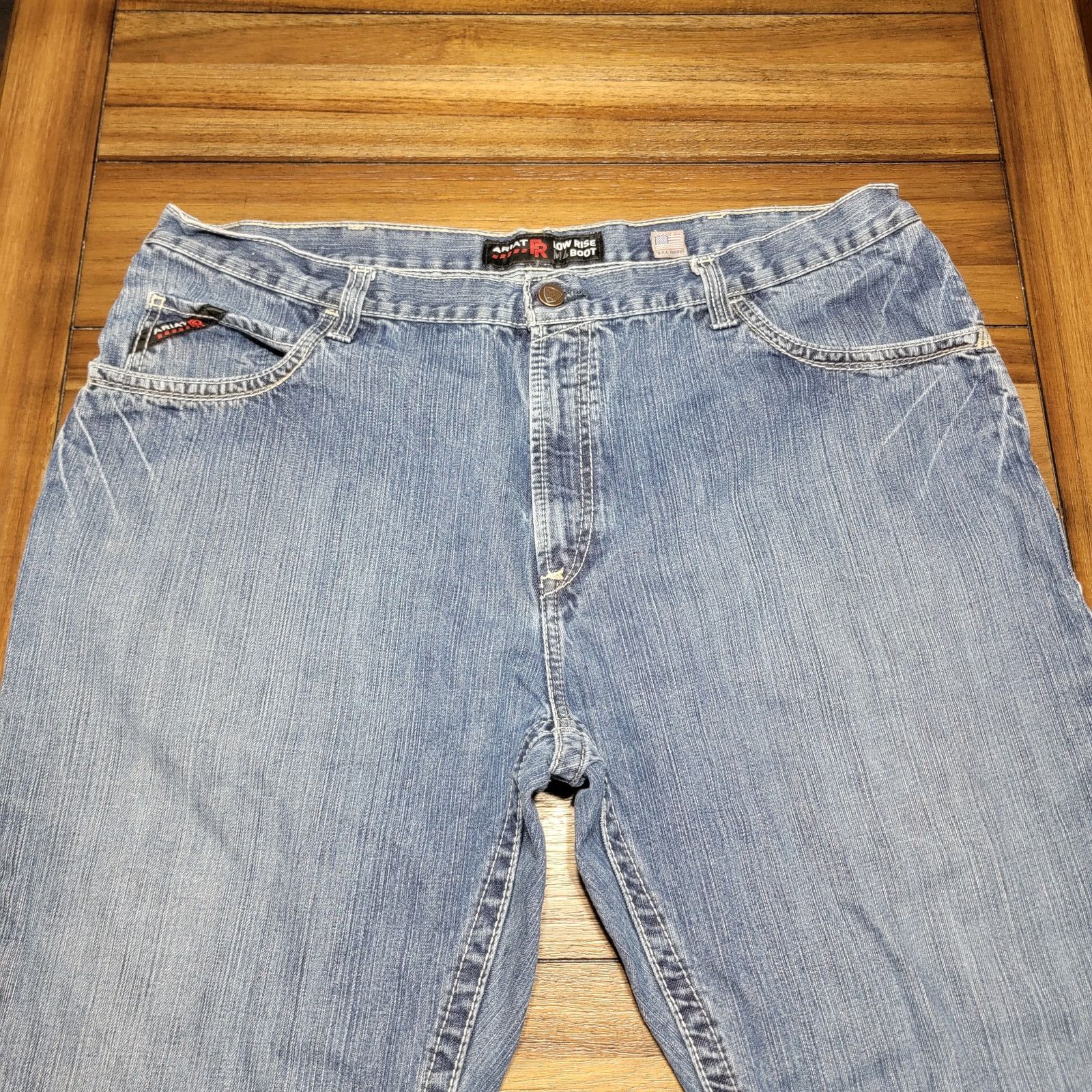 Ariat Ariat Low Rise M4 Boot Medium Wash Denim Jeans -Size 44 X 30 Size US 44 / EU 60 - 2 Thumbnail