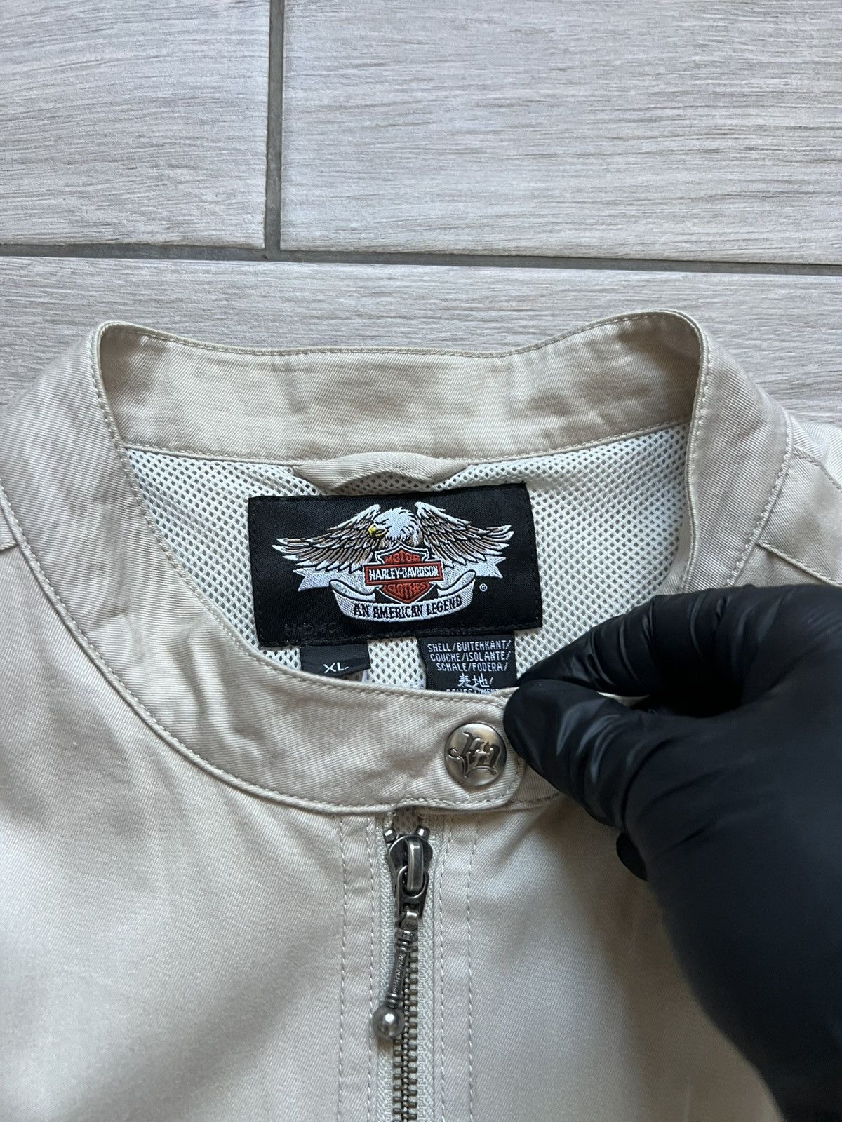 Harley Davidson Vintage Harley-Davidson Motorcycles Big Logo Jacket Size US L / EU 52-54 / 3 - 11 Thumbnail