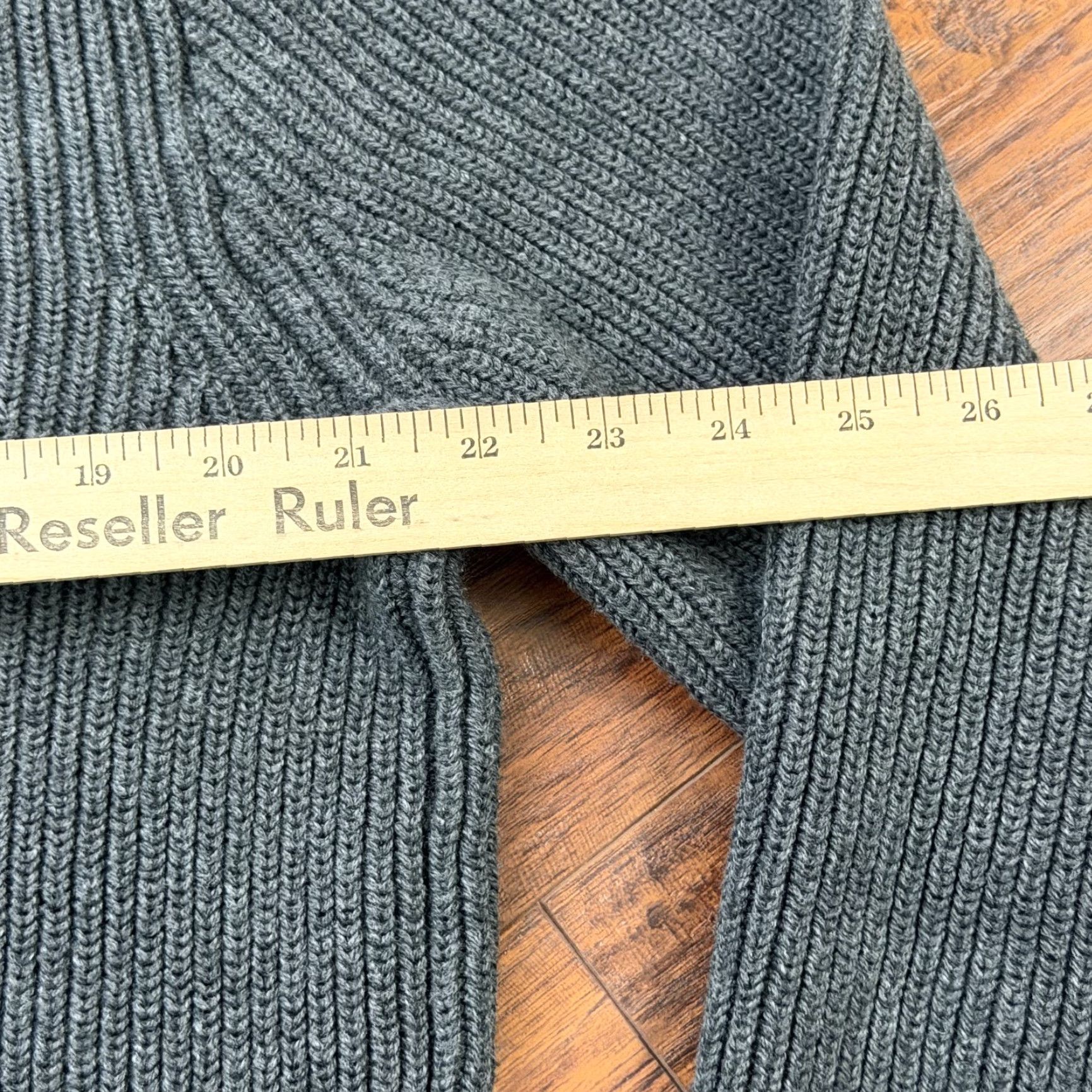 J.Crew J.CREW Sweater Men L Gray Knit Cotton Pullover Crew Neck Long Sleeve 100% Cotton Patch Logo Preppy Casual Shirt Size US L / EU 52-54 / 3 - 5 Thumbnail