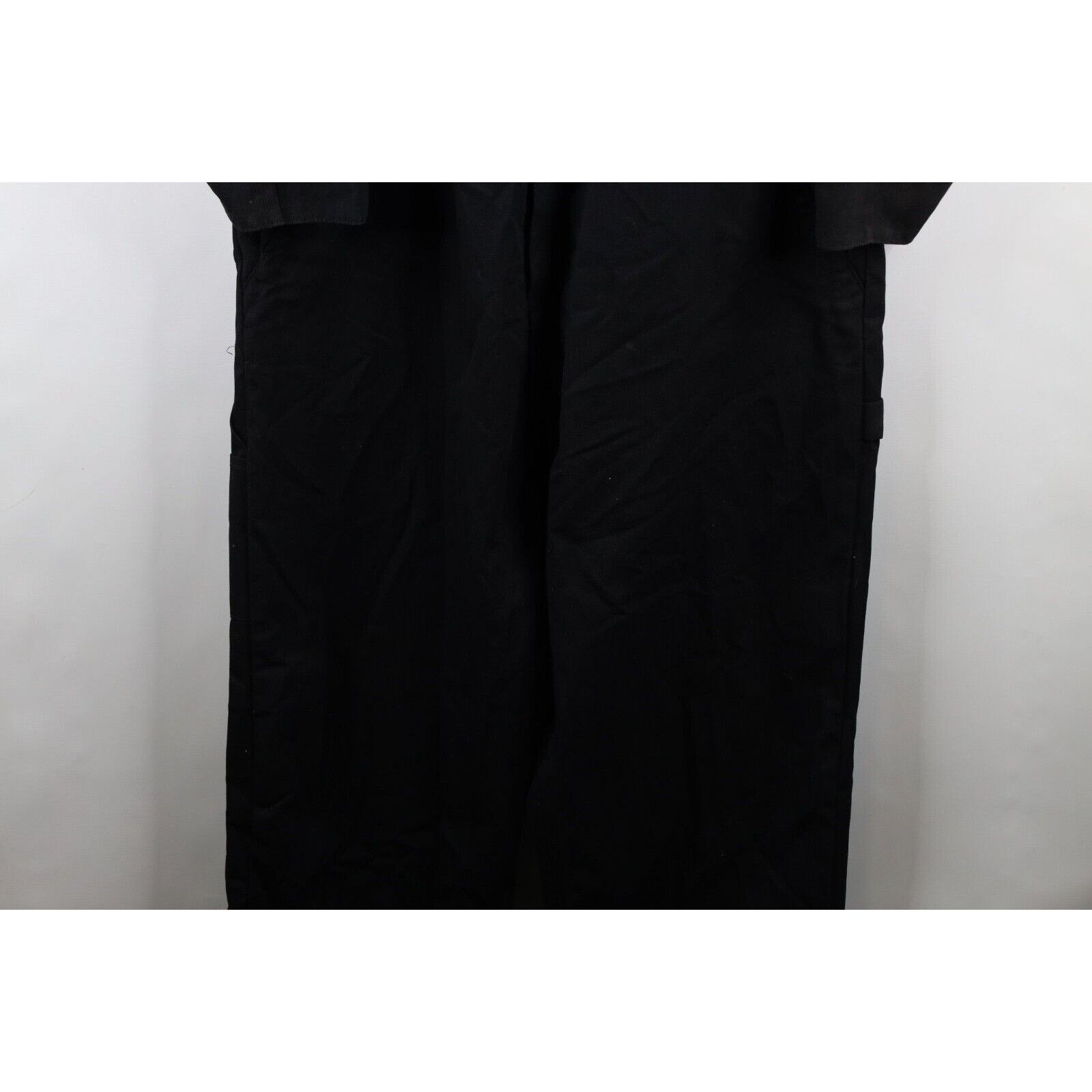 Dickies × Vintage Vintage 90s Dickies Distressed Spell Out Coveralls Bibs Size US XXL / EU 58 / 5 - 4 Thumbnail