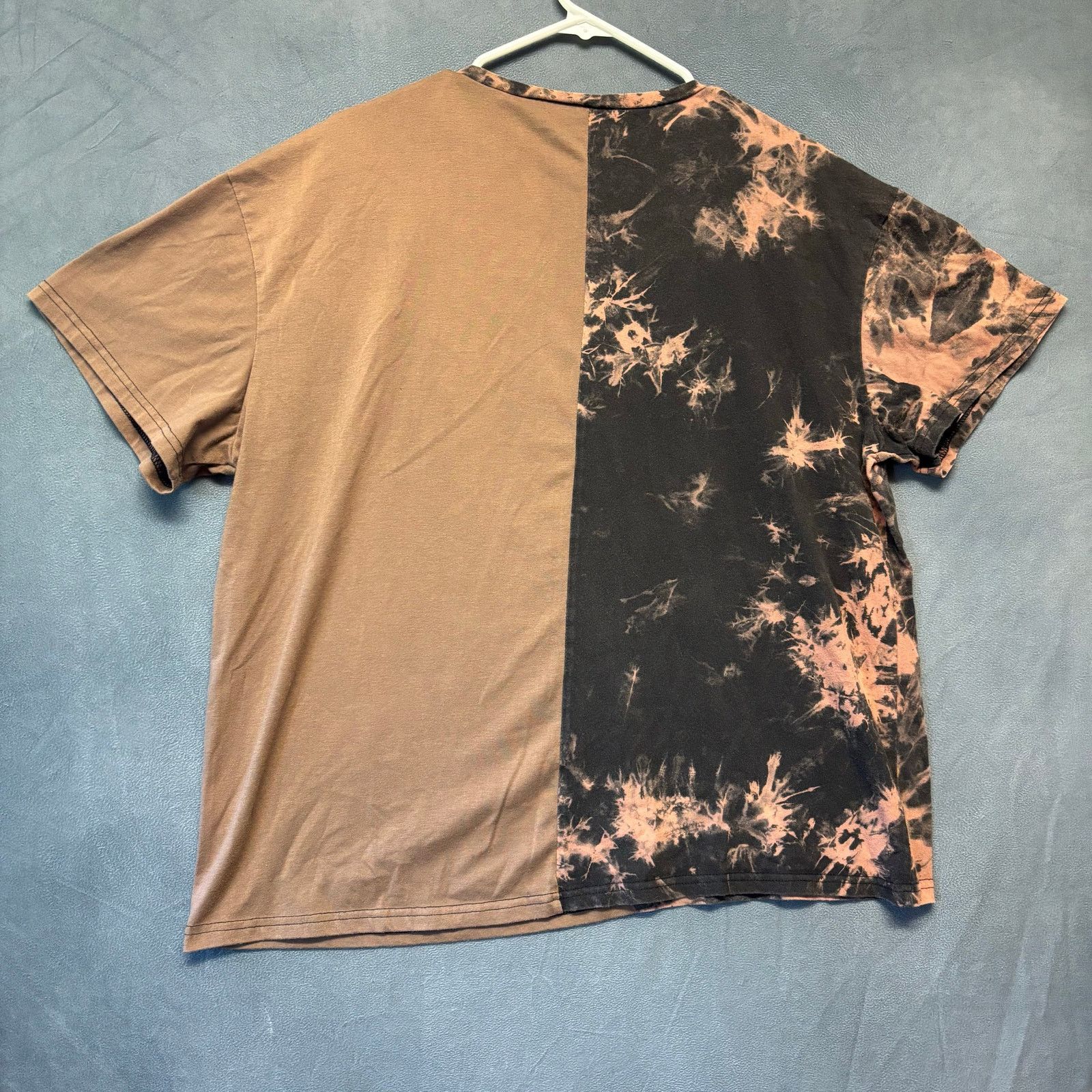 Shein SHEIN Split Graphic Tee – Tie-Dye Los Angeles & Eagle Print Size L / US 10 / IT 46 - 4 Thumbnail