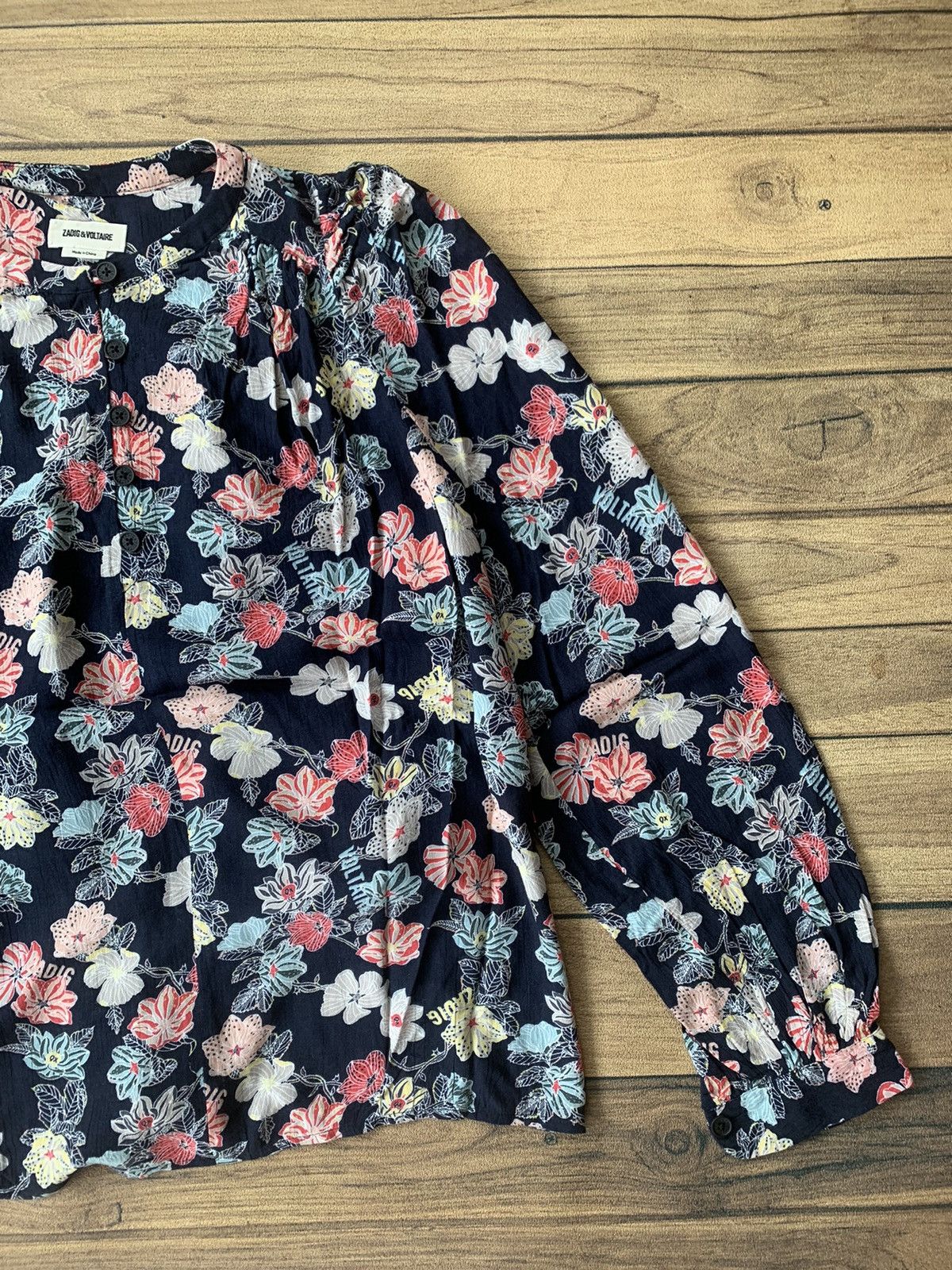 Zadig & Voltaire Zadig and voltaire floral fullprint blouse Size S / US 4 / IT 40 - 2 Thumbnail
