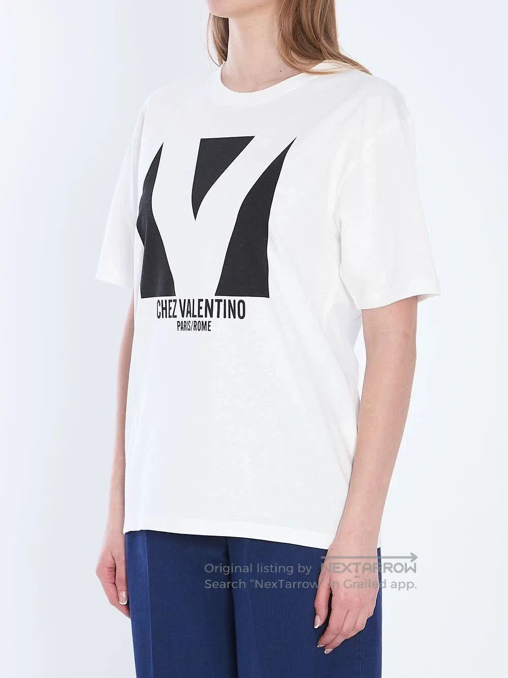 Valentino valentino garavani women's t-shirt with logo. Size US XS / EU 42 / 0 - 3 Thumbnail