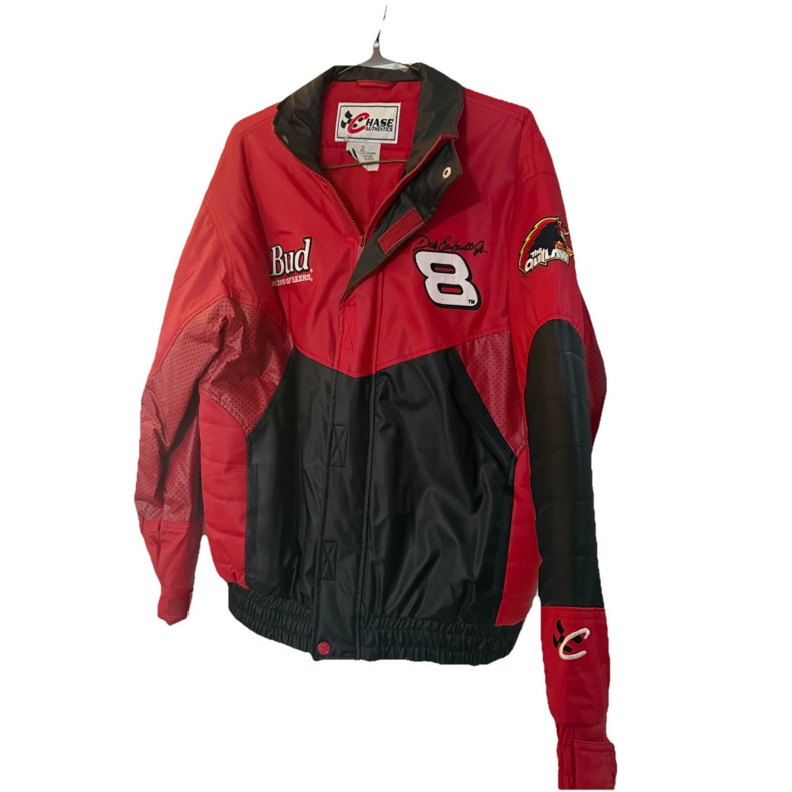 Nascar Chase Authentics Dale Earnhardt Jr Budweiser Jacket