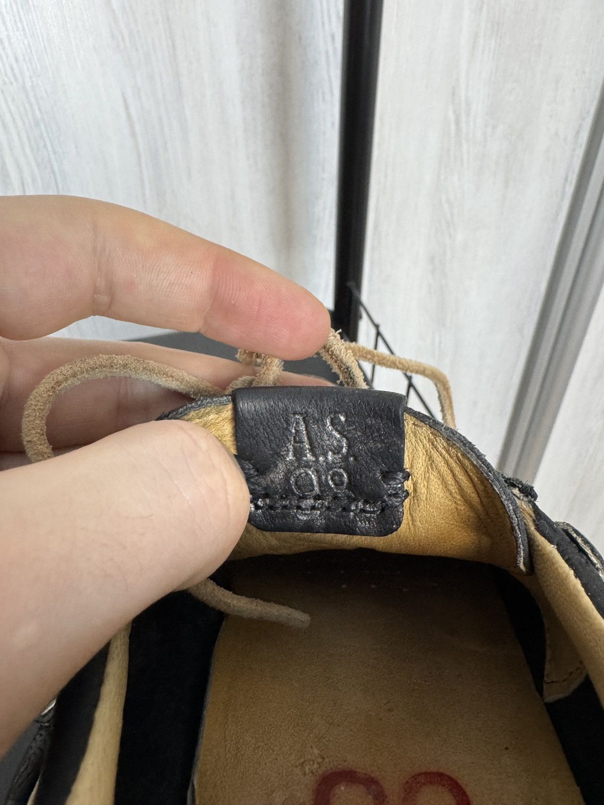 A.S.98 A.S. 98 black leather camo backside sneakers Size US 6.5 / IT 36.5 - 13 Thumbnail
