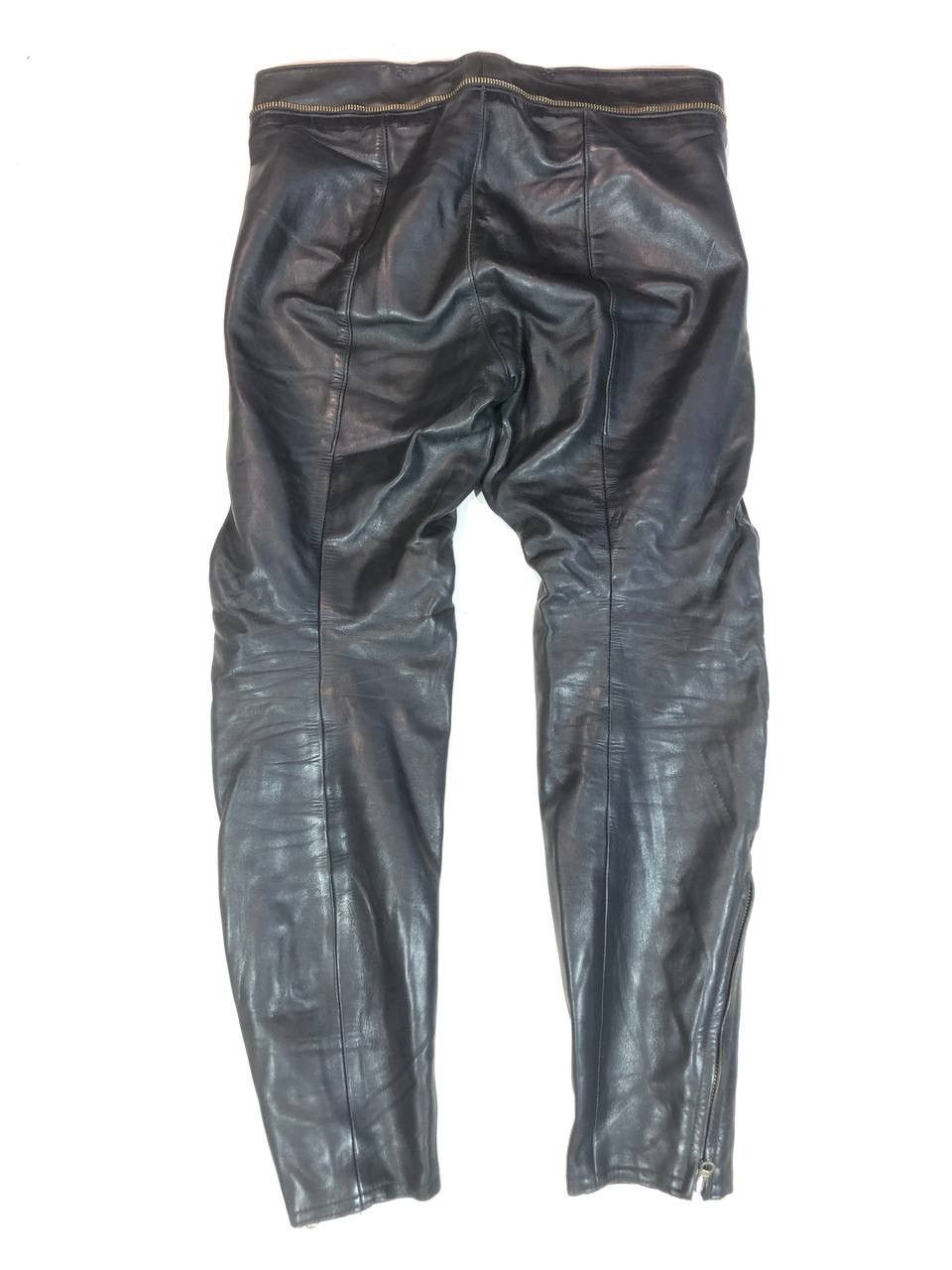 Genuine Leather Avangarde Rare Vintage Leather Pants Size US 33 - 4 Thumbnail