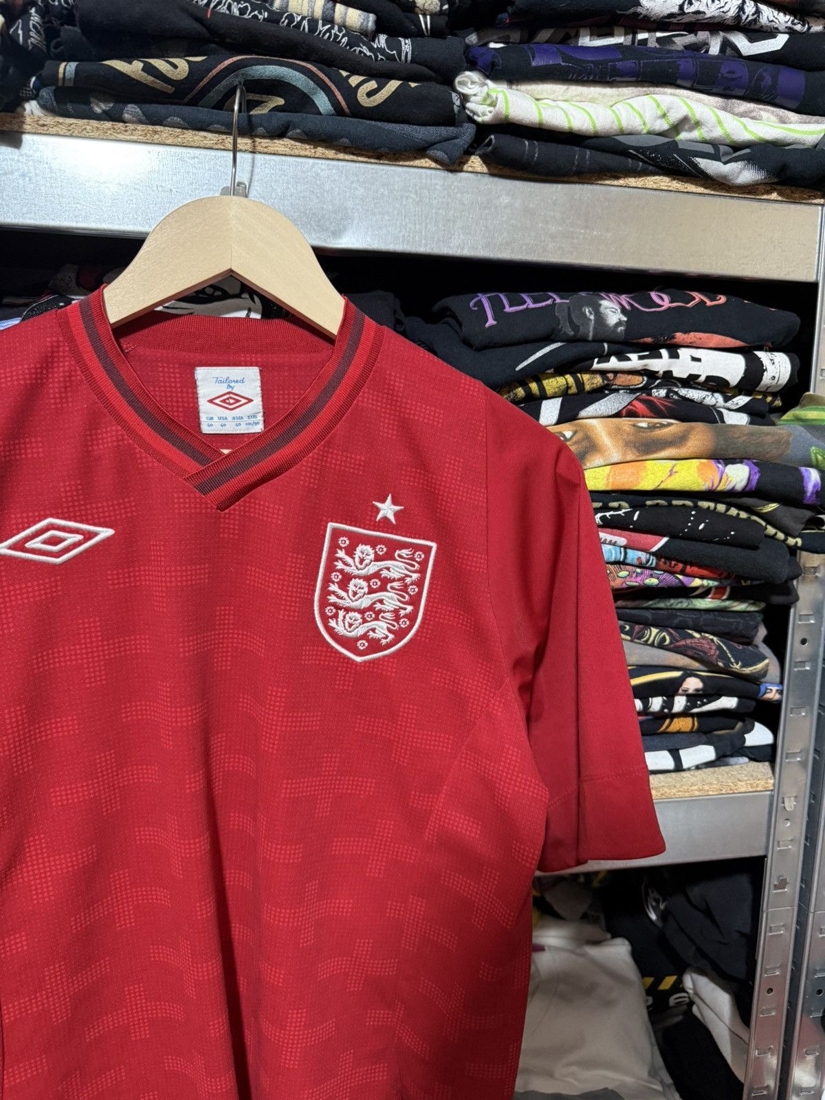 Umbro Rare Umbro England 2012 2013 Goalkeeper Home Soccer Jersey Size US L / EU 52-54 / 3 - 4 Thumbnail