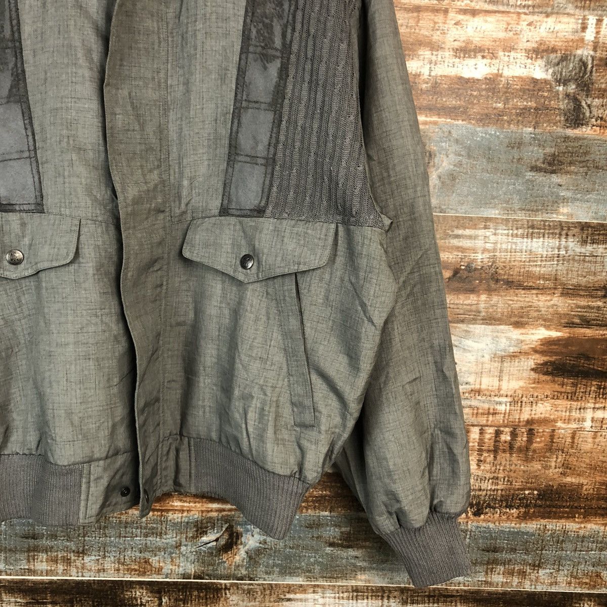 Gulk Club Grey vintage Jacket japan #A1608