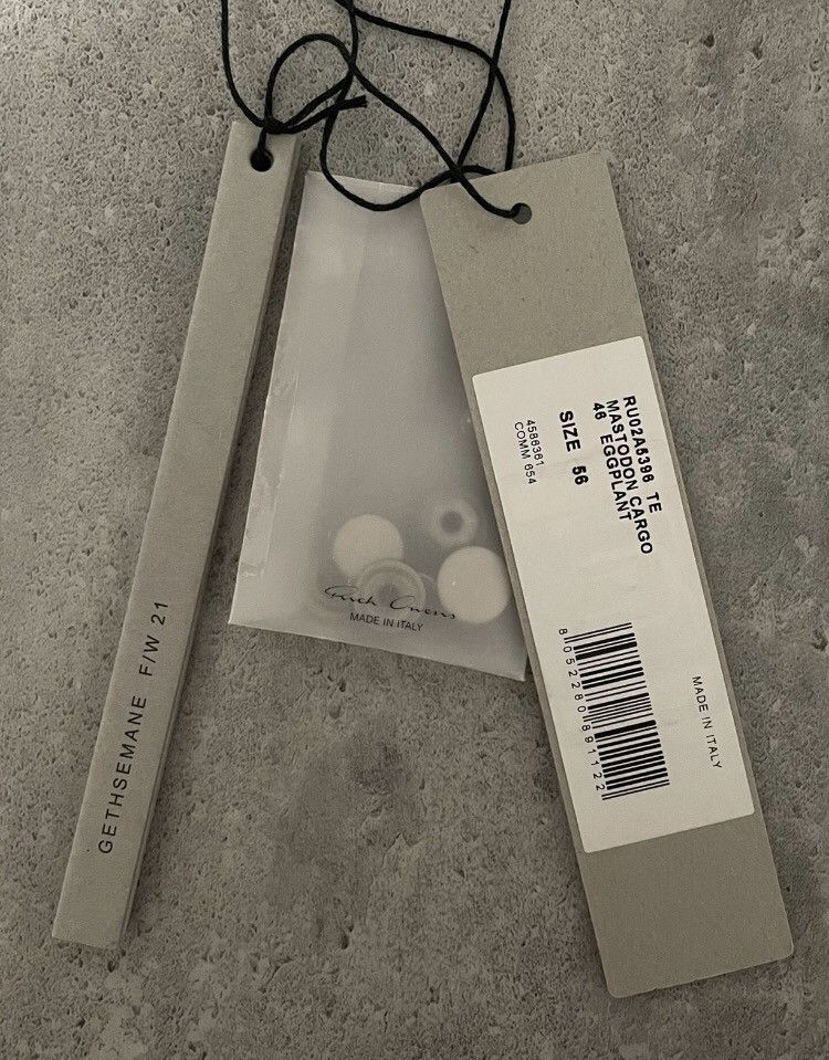 Rick Owens Rick Owens Gunshell Pants 2410-Nextarrow Size US 40 / EU 56 - 4 Thumbnail