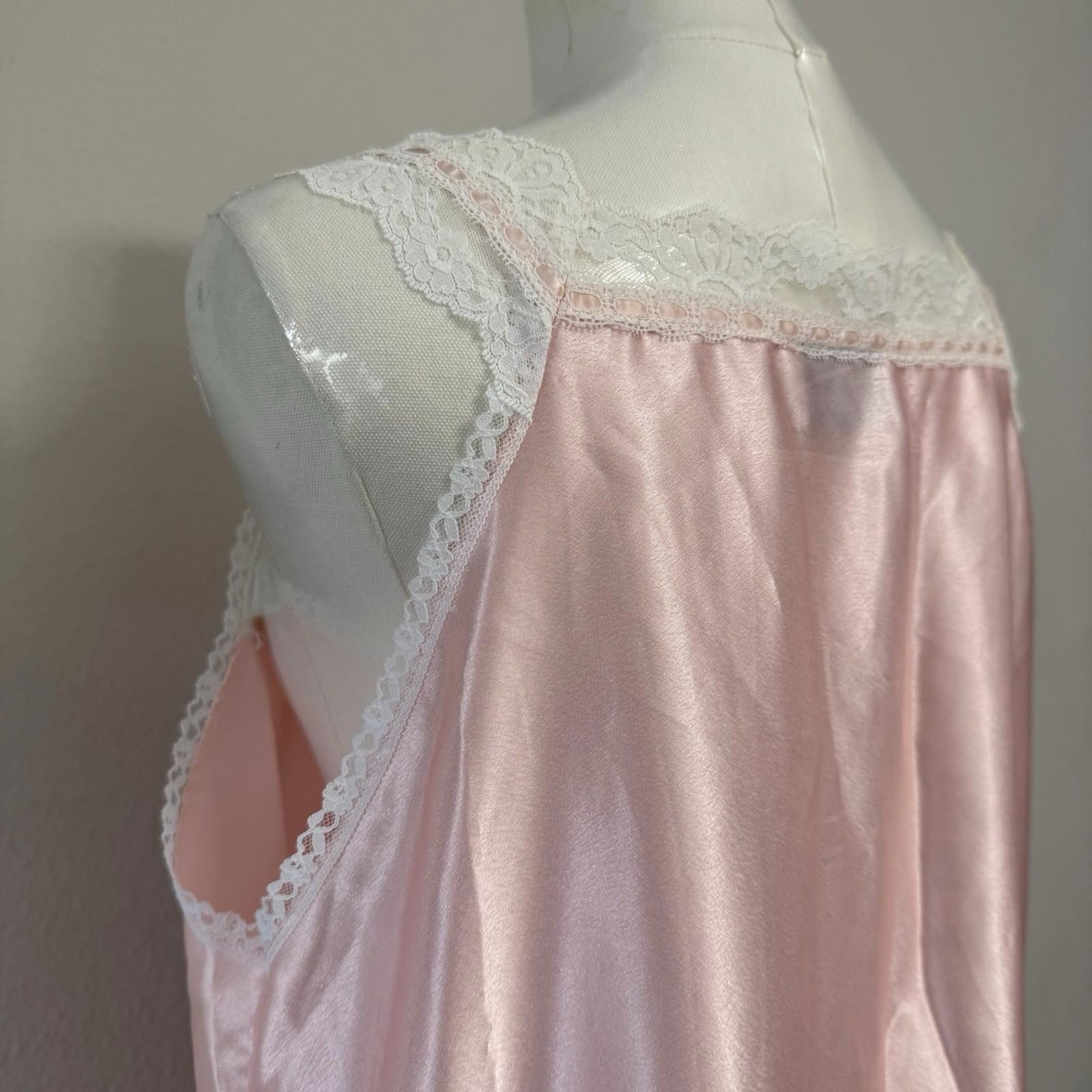 Nicole Miller Vintage nicole Lace Maxi Slip Large Size ONE SIZE - 4 Thumbnail