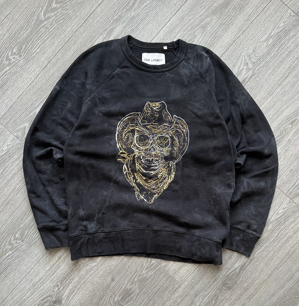 Our Legacy Our Legacy Sweatshirt Neon Skull Size US M / EU 48-50 / 2 - 1 Thumbnail