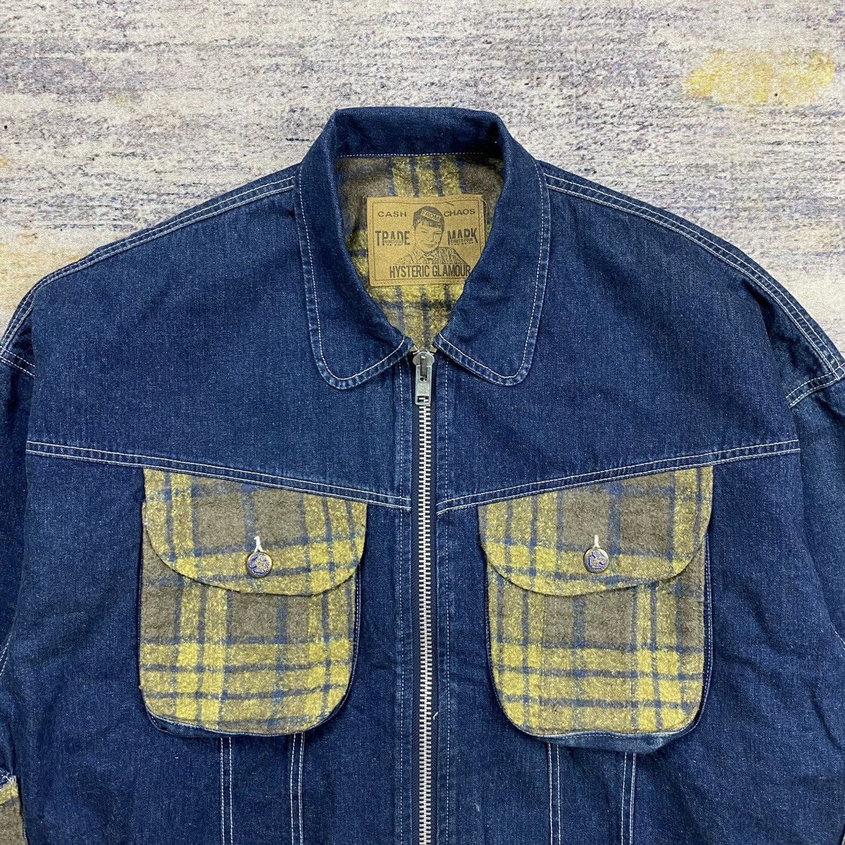 Hysteric Glamour Vintage Hysteric Glamour multi pocket denim jacket Size US XL / EU 56 / 4 - 6 Thumbnail