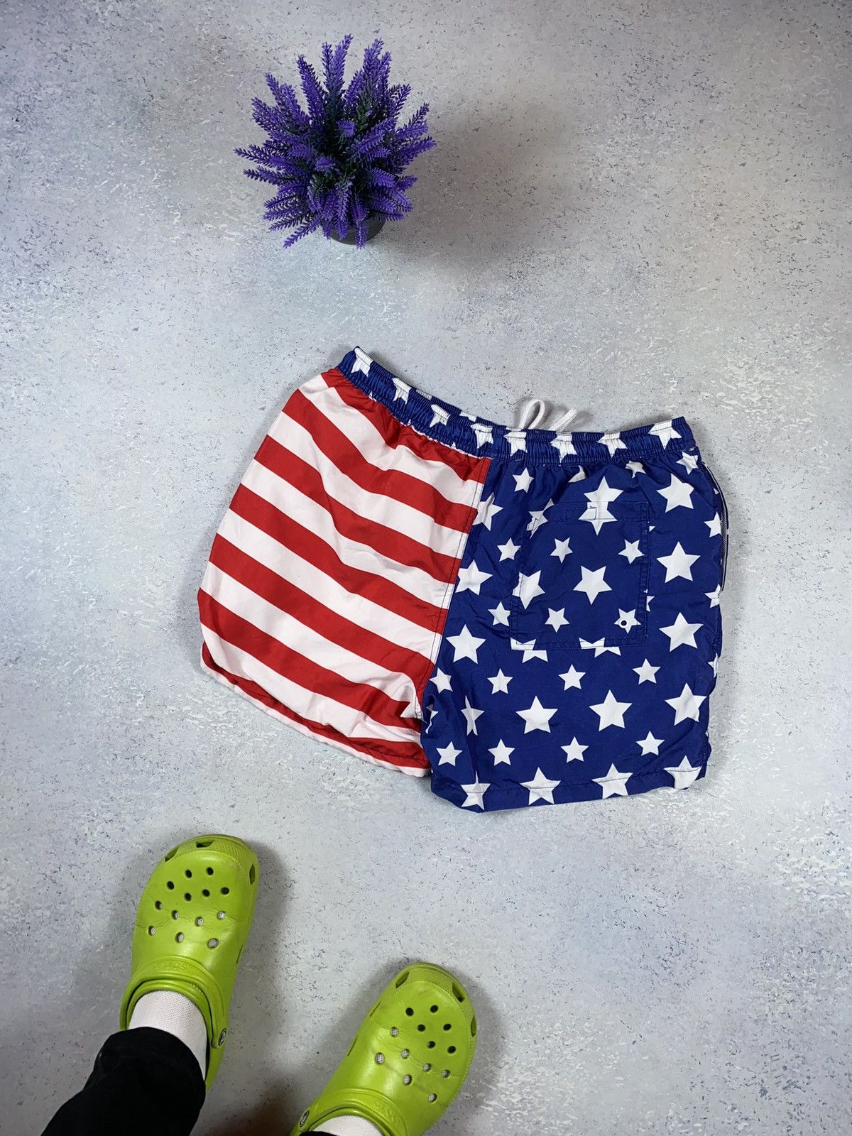 Designer Men’s Swimming Shorts In Colours American Flag Size US 32 / EU 48 - 3 Thumbnail