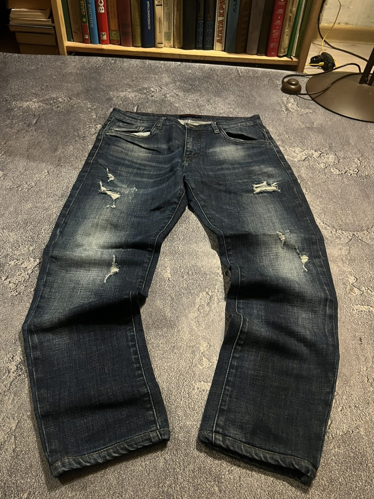 Vintage Number Nine Style / Archive Slim Fit Y2K / Glamour Darkwear Size US 32 / EU 48 - 1 Thumbnail