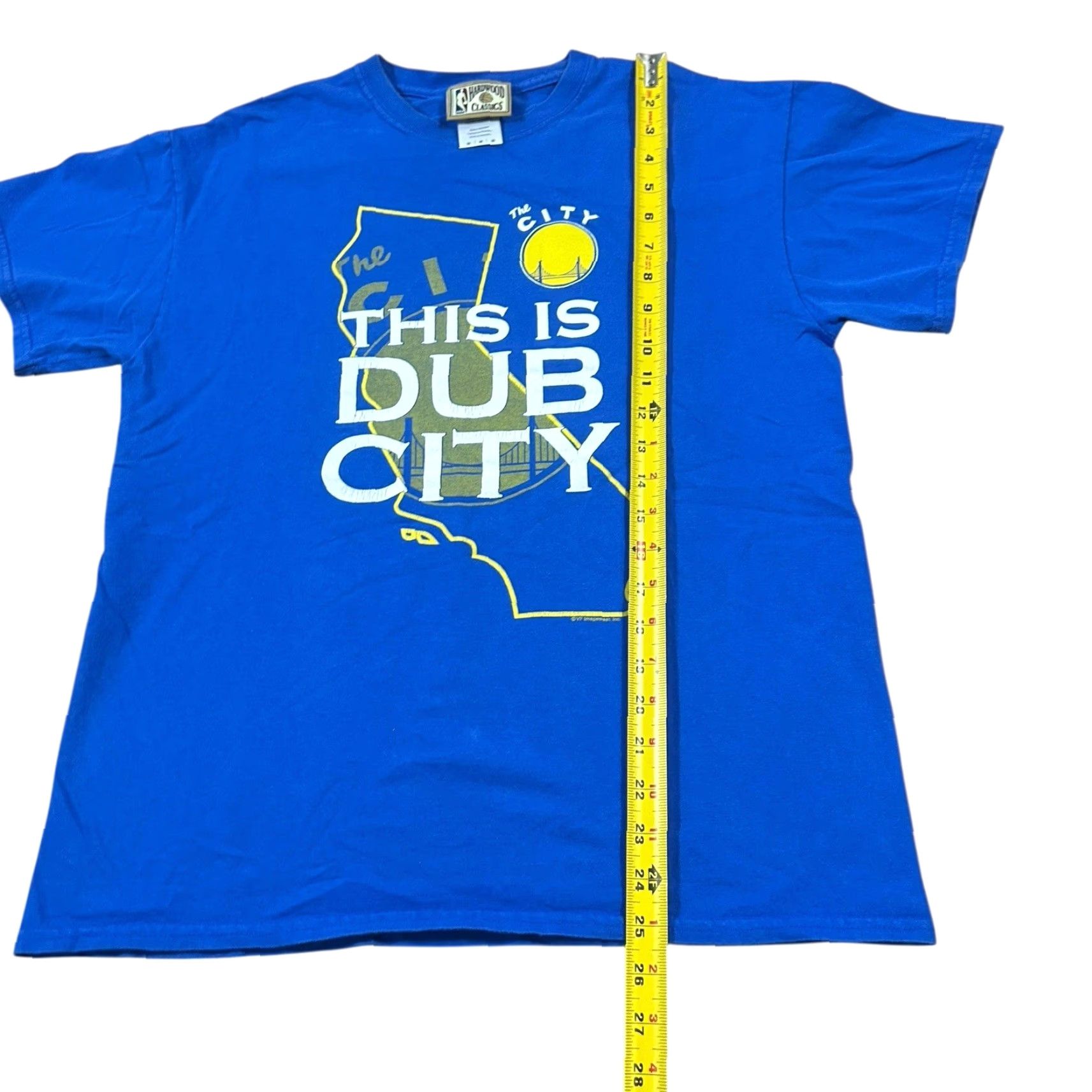 NBA NBA Hardwood Classics Golden State Warriors “DUB CITY” T-Shirt Men’s M Size US M / EU 48-50 / 2 - 5 Thumbnail