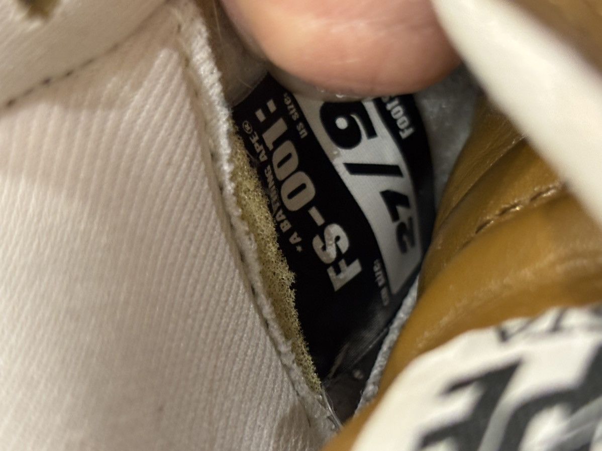 Bape Bapesta Brown/Yellow Size US 9 / EU 42 - 5 Thumbnail