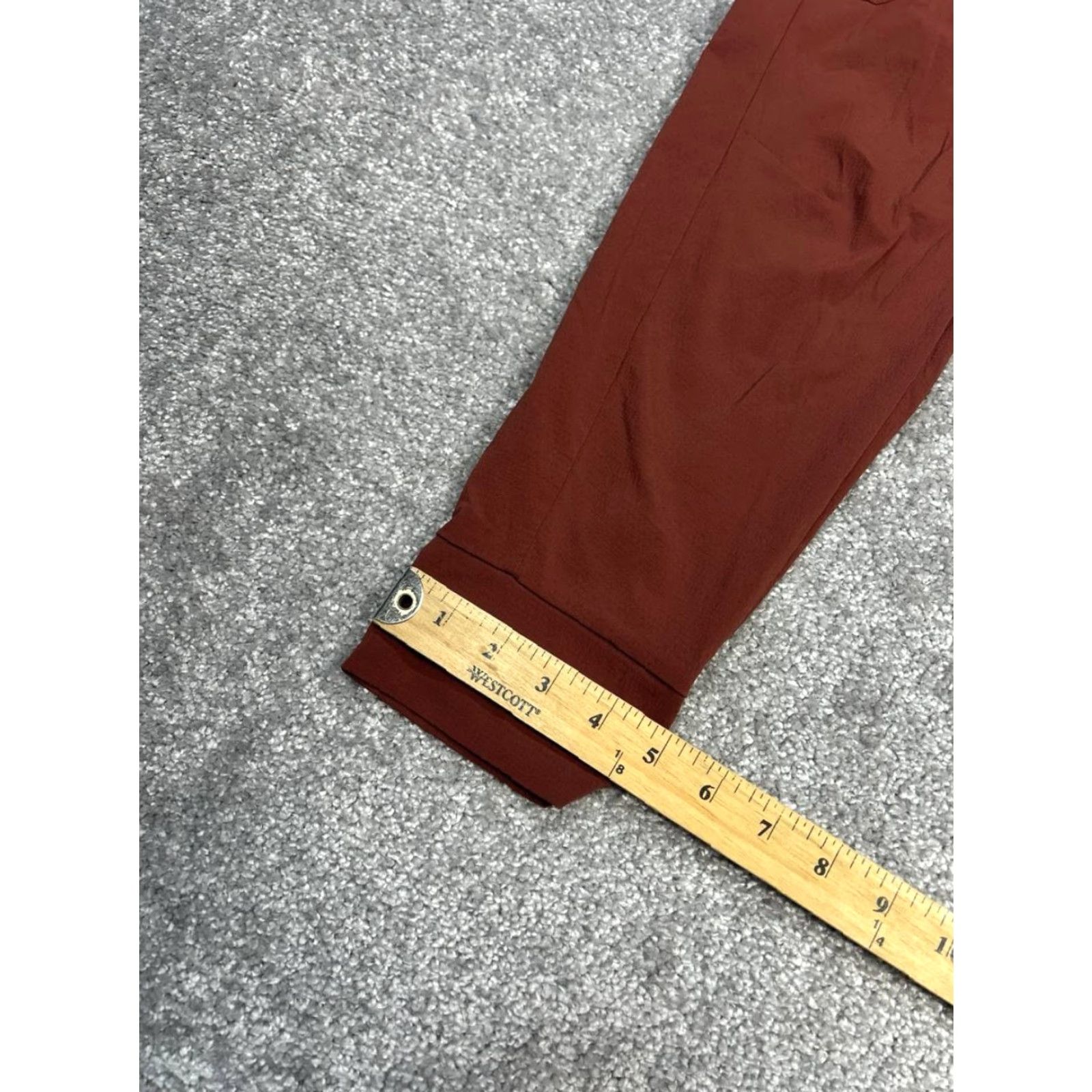 Athleta Athleta Trekkie North Jogger Pants Womens 0 Brown Stretch Mid Rise Tapered Leg Size 25" / US 0 / IT 36 - 4 Thumbnail