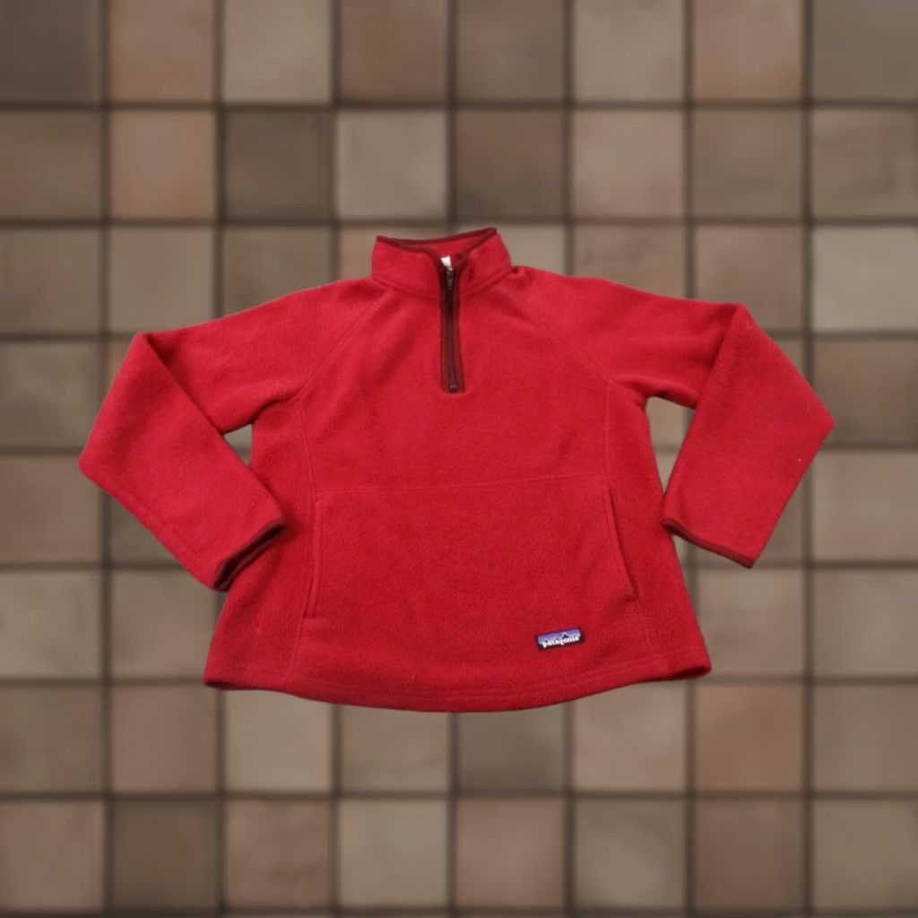 Patagonia VINTAGE Patagonia Jacket Women M Red Fleece Outdoors Marsupial Synchilla Sweater Size M / US 6-8 / IT 42-44 - 1 Thumbnail