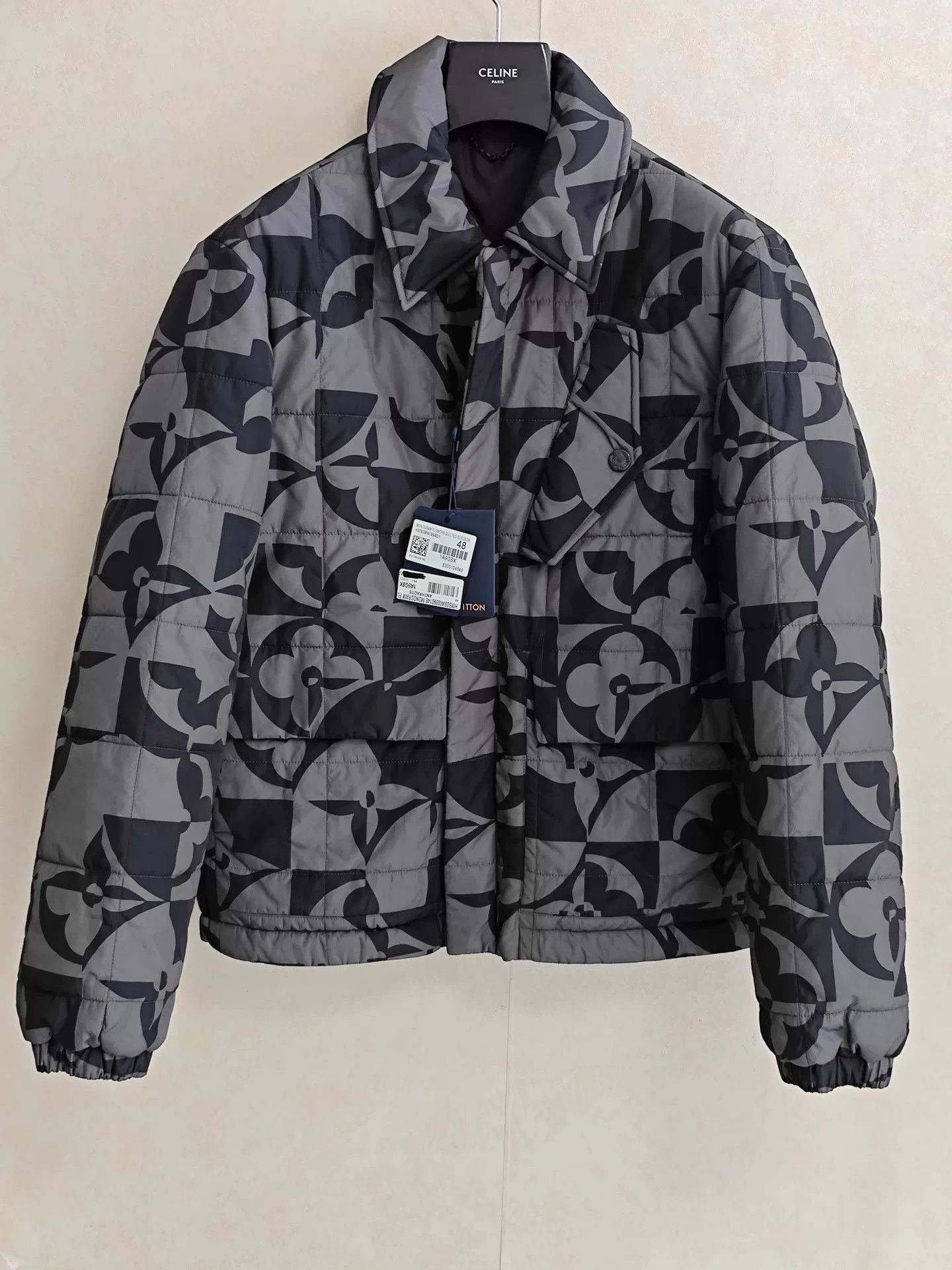 Louis Vuitton Louis Vuitton Monogram Black Puffer Jacket Size US M / EU 48-50 / 2 - 1 Thumbnail