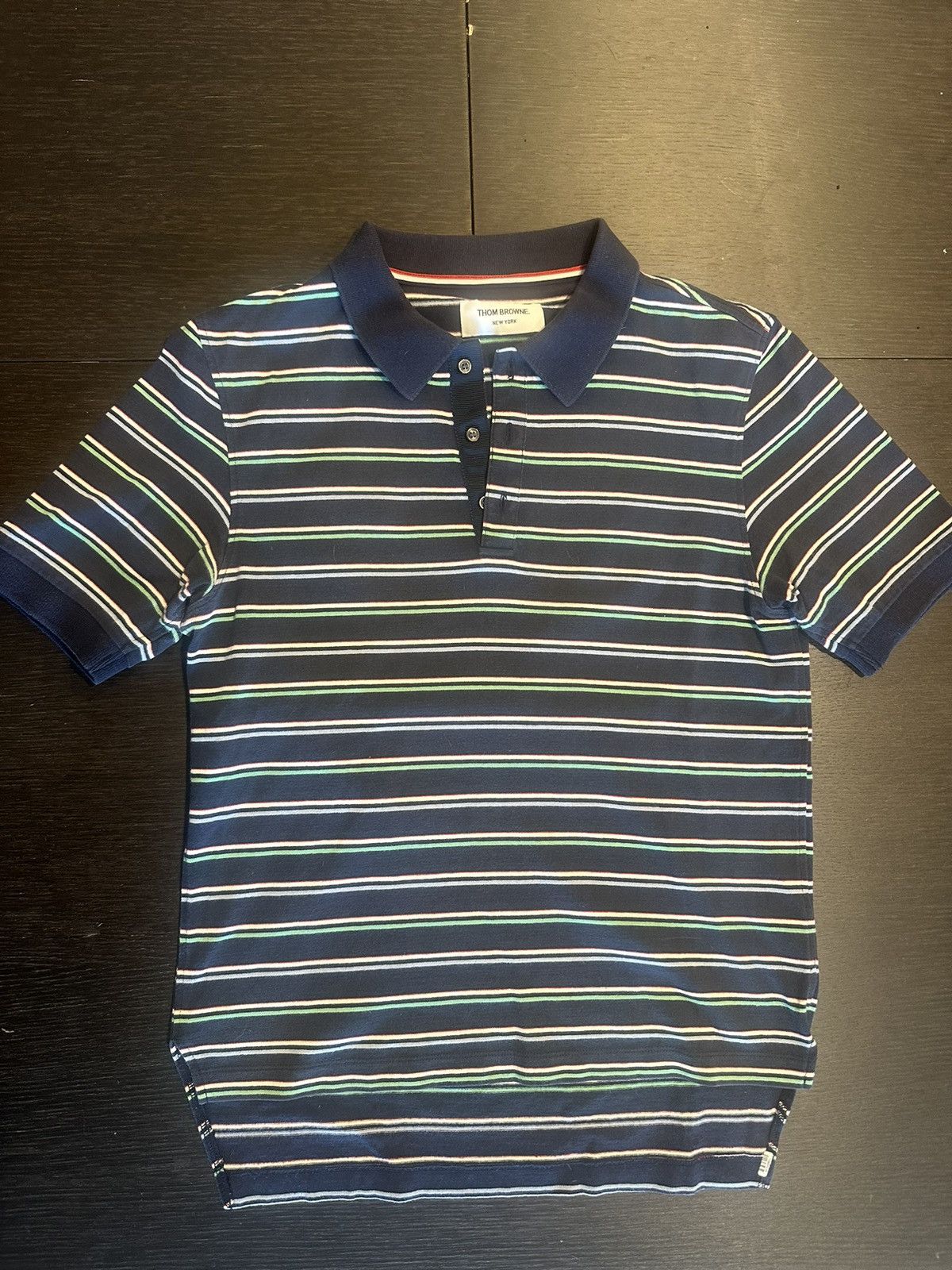 Thom Browne Thom Browne Polo Size US S / EU 44-46 / 1 - 1 Thumbnail