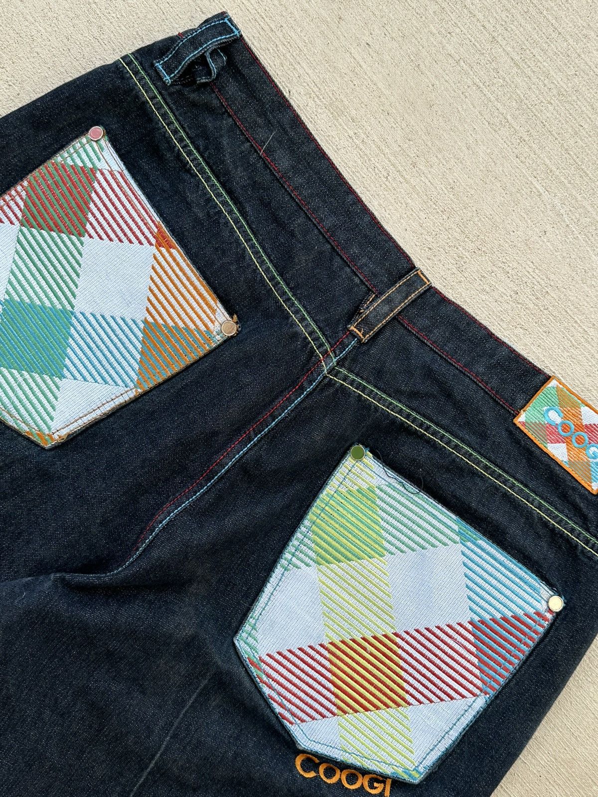 Coogi × Vintage Vintage Coogi Baggy Jorts Size US 36 / EU 52 - 5 Thumbnail