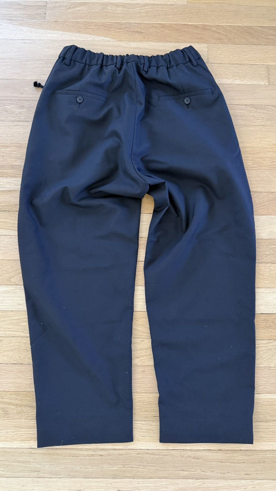 Supreme Supreme Pleated Trouser Black 30 Size US 30 / EU 46 - 3 Thumbnail
