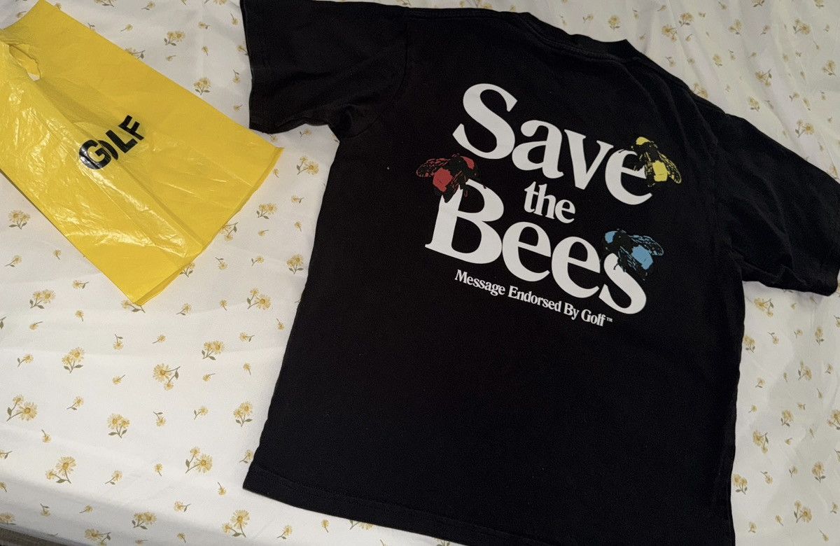 Golf Wang Tyler the Creator Flower SAVE THE BEES TEE Size small Size US S / EU 44-46 / 1 - 3 Thumbnail