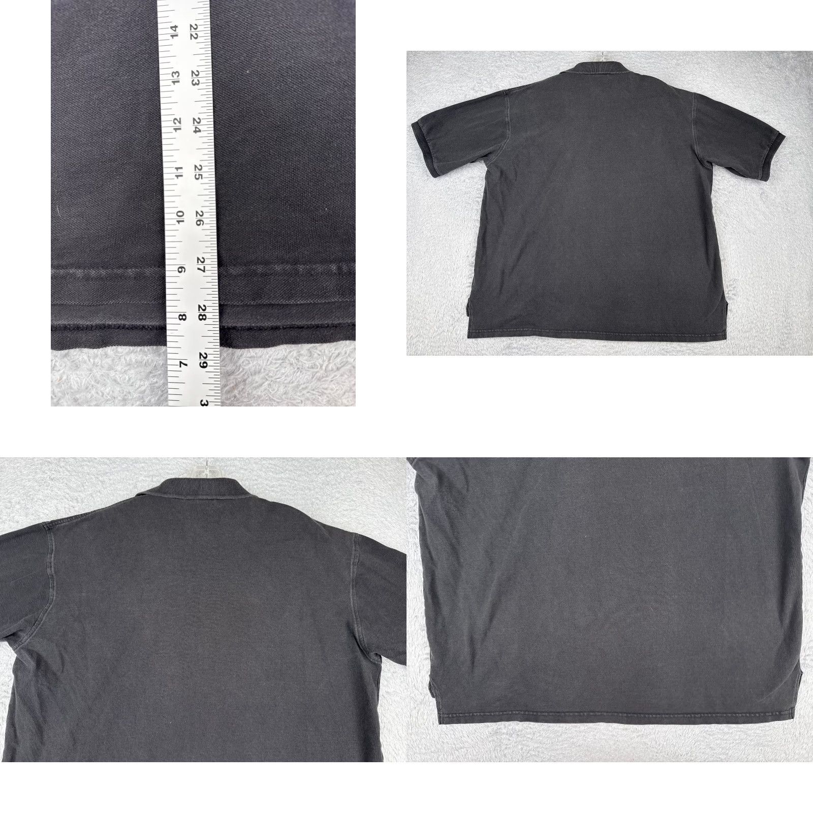 Hanes VINTAGE J Wesley Hanes Polo Shirt Men 2XL Black 100% Cotton Polo Shirt Adult 2XL Black Modern American Sports Polo Shirt Men Size US XXL / EU 58 / 5 - 9 Thumbnail